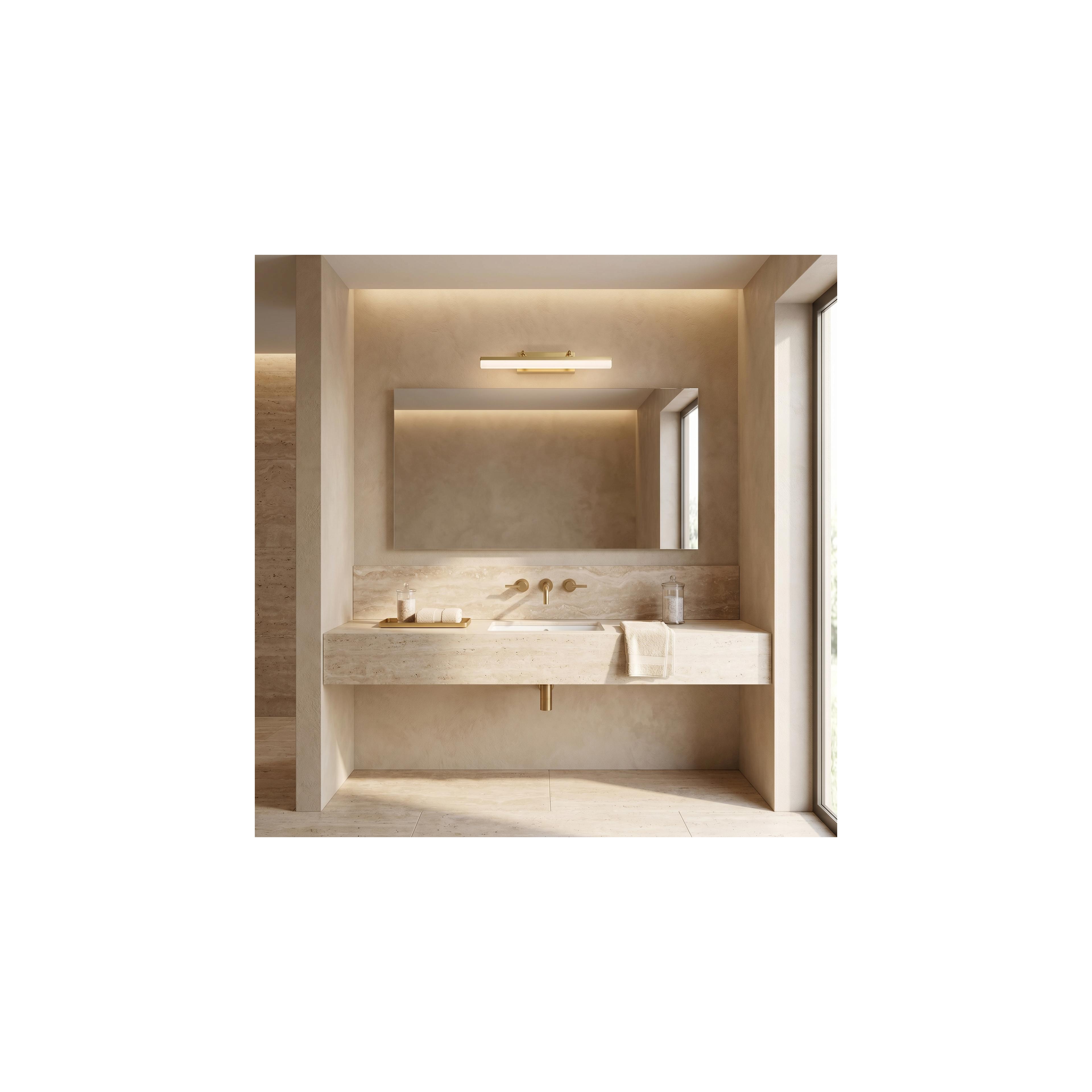 Vannitoa seina LED-valgusti APP1875-1W 40cm BRUSH GOLD