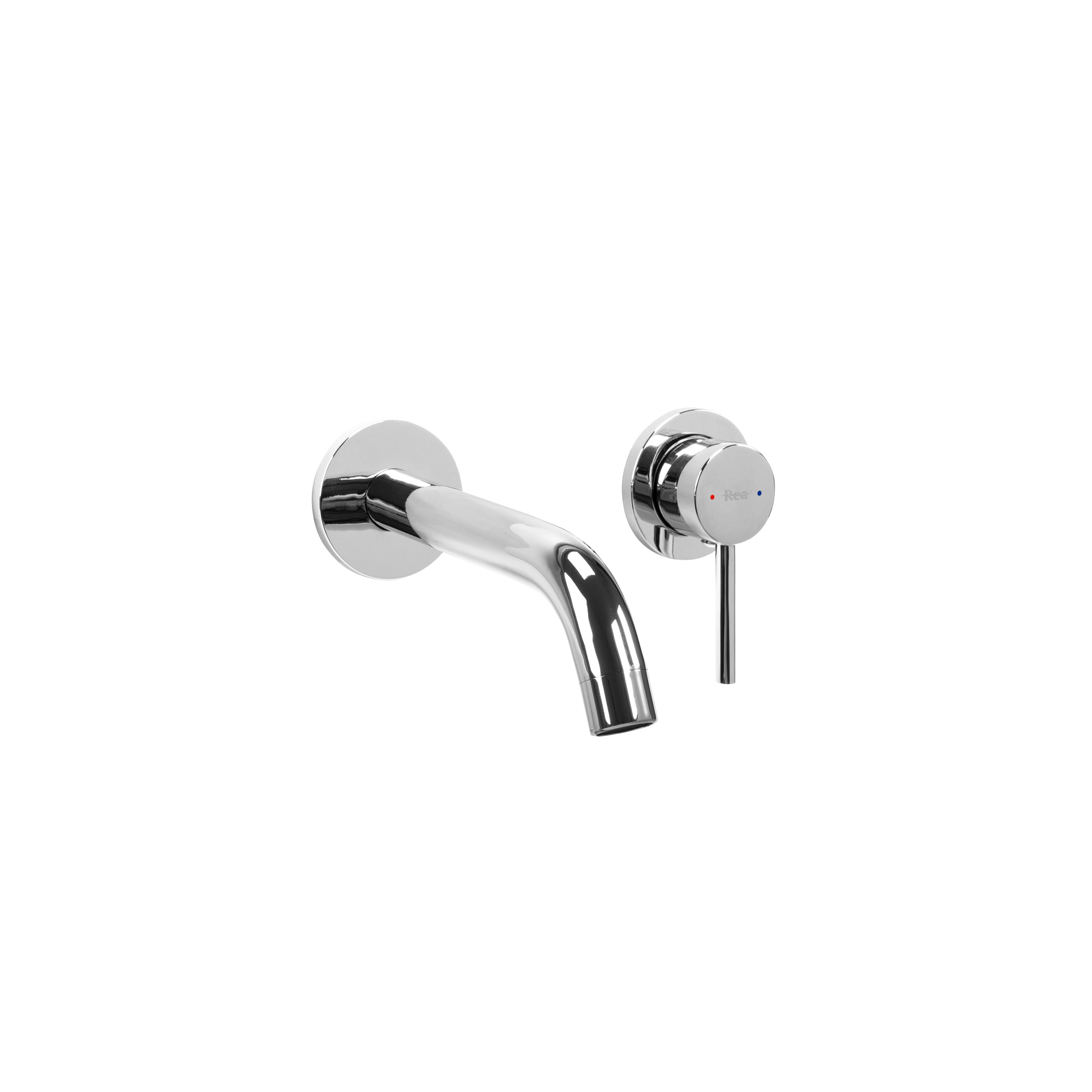 Rubinetto da parete Rea Owen Chrome + BOX