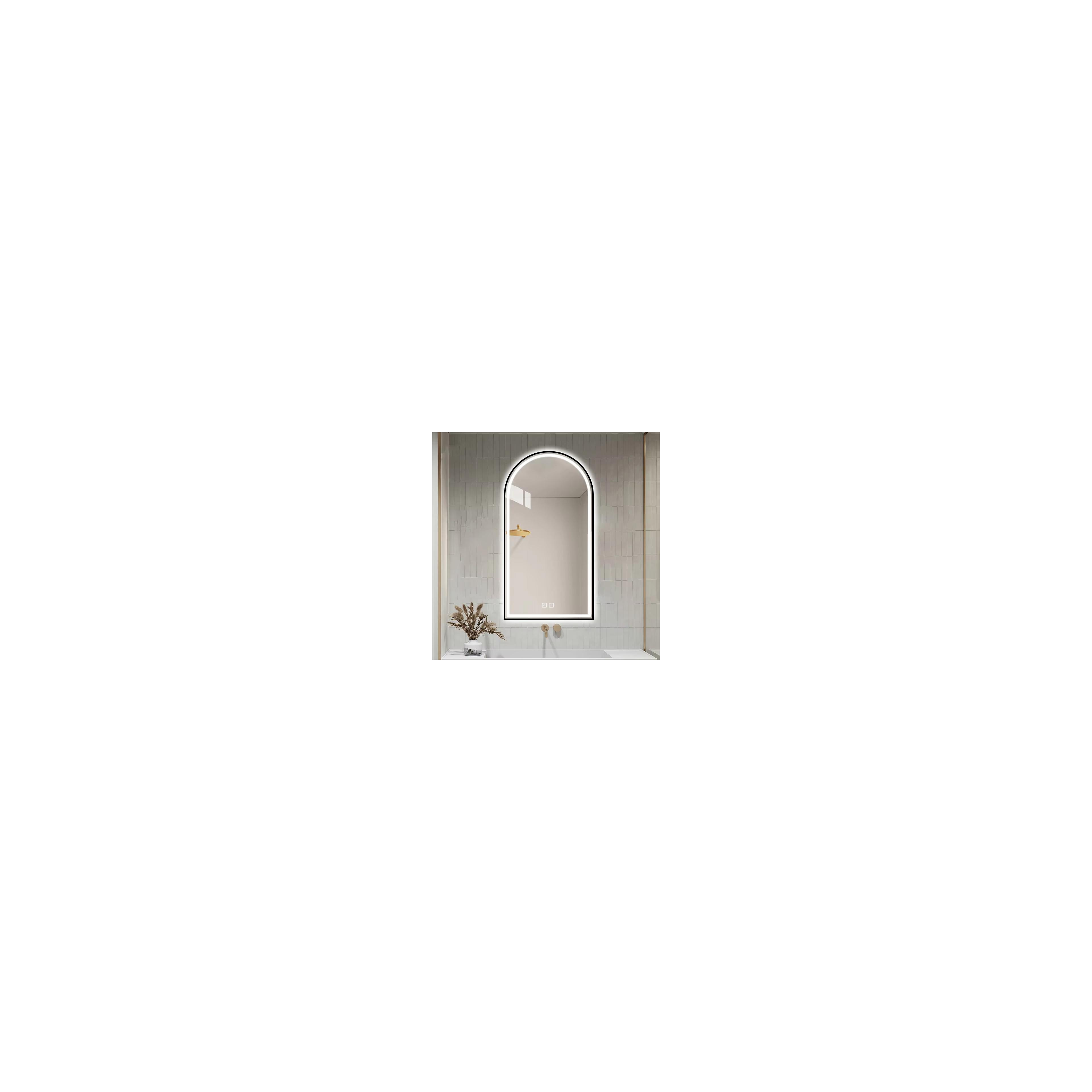 Spiegel LED 60x100cm DASH BLACK