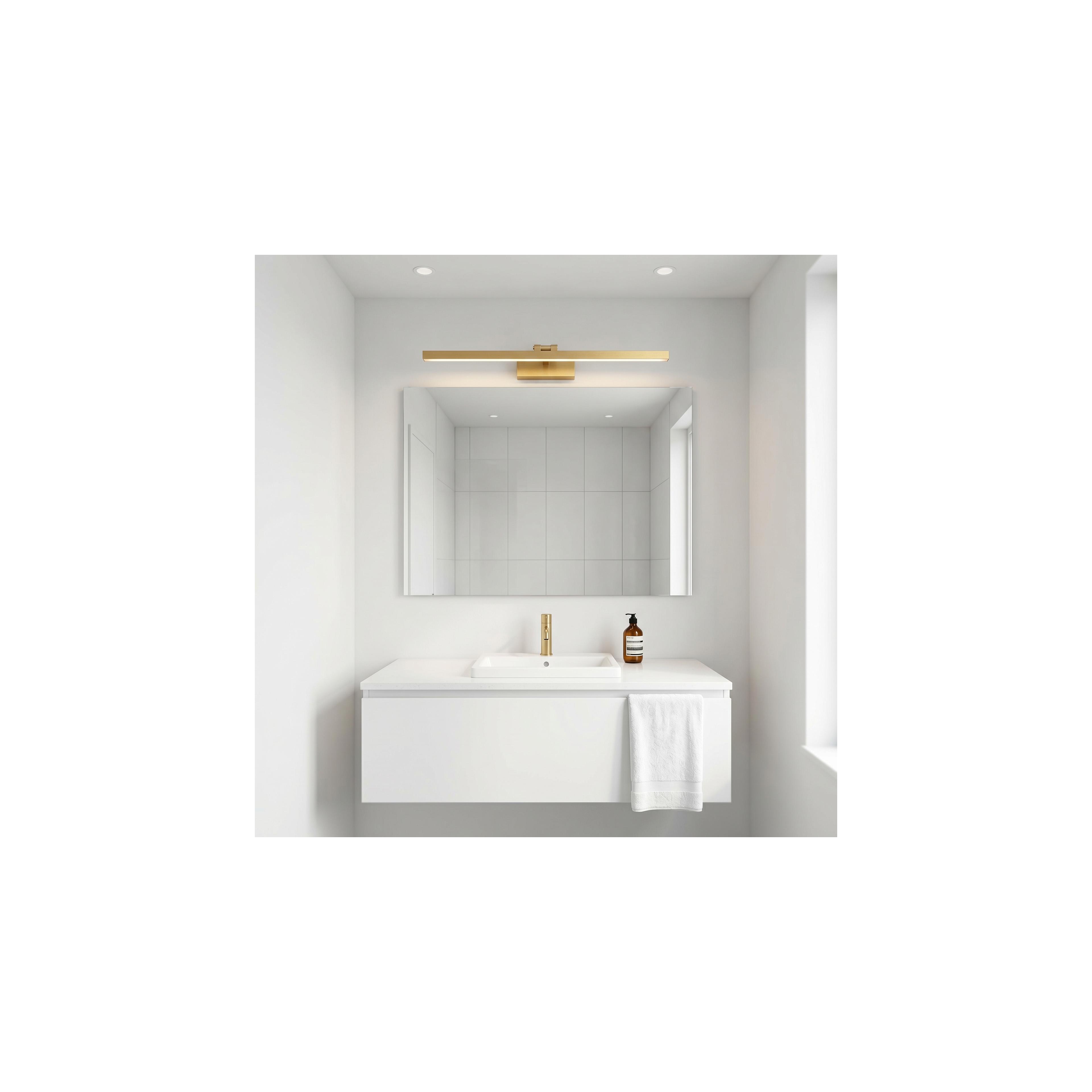 Bathroom LED wall sconce APP1865-1W 80 cm BRUSH GOLD