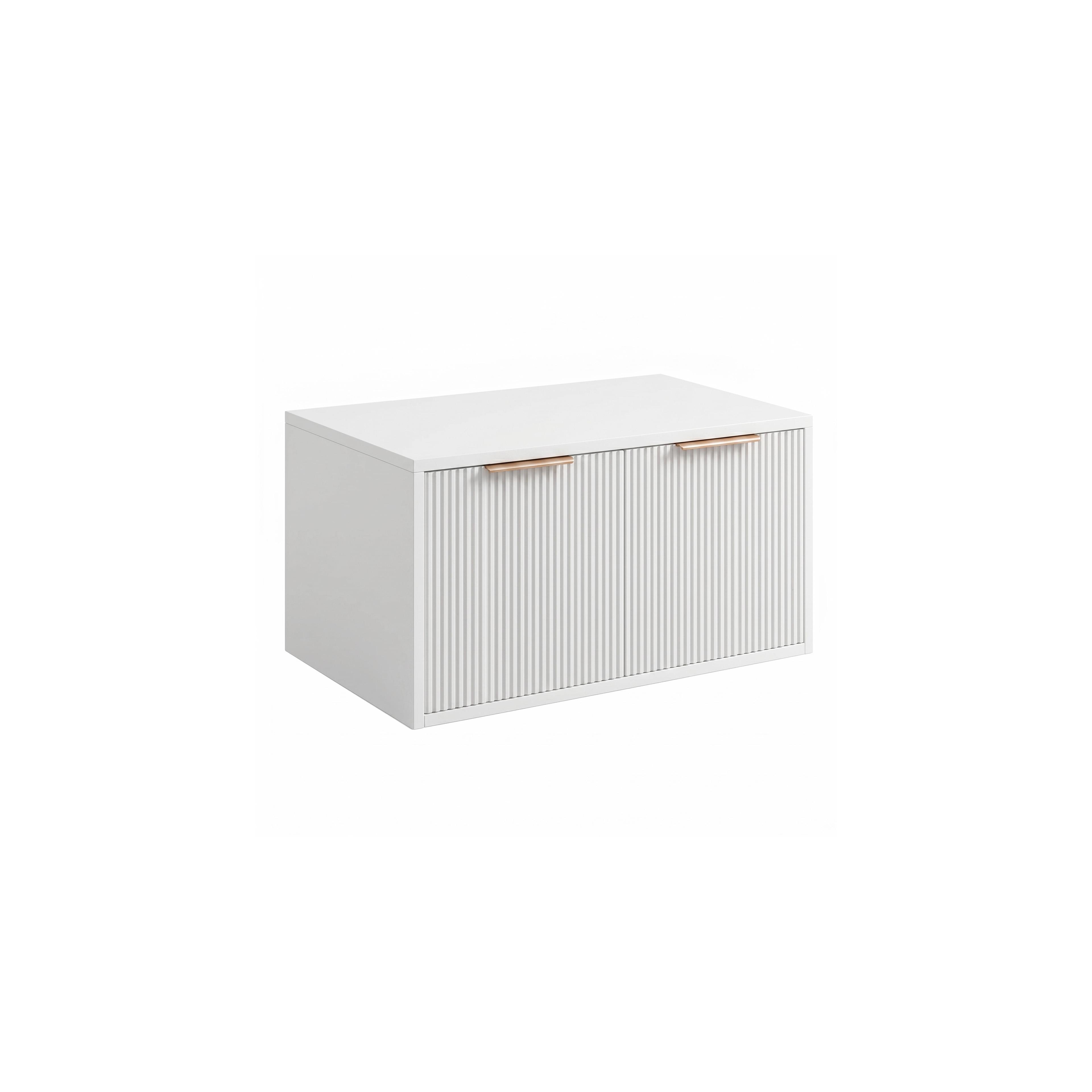Bathroom vanity cabinet Rea Core 80cm White