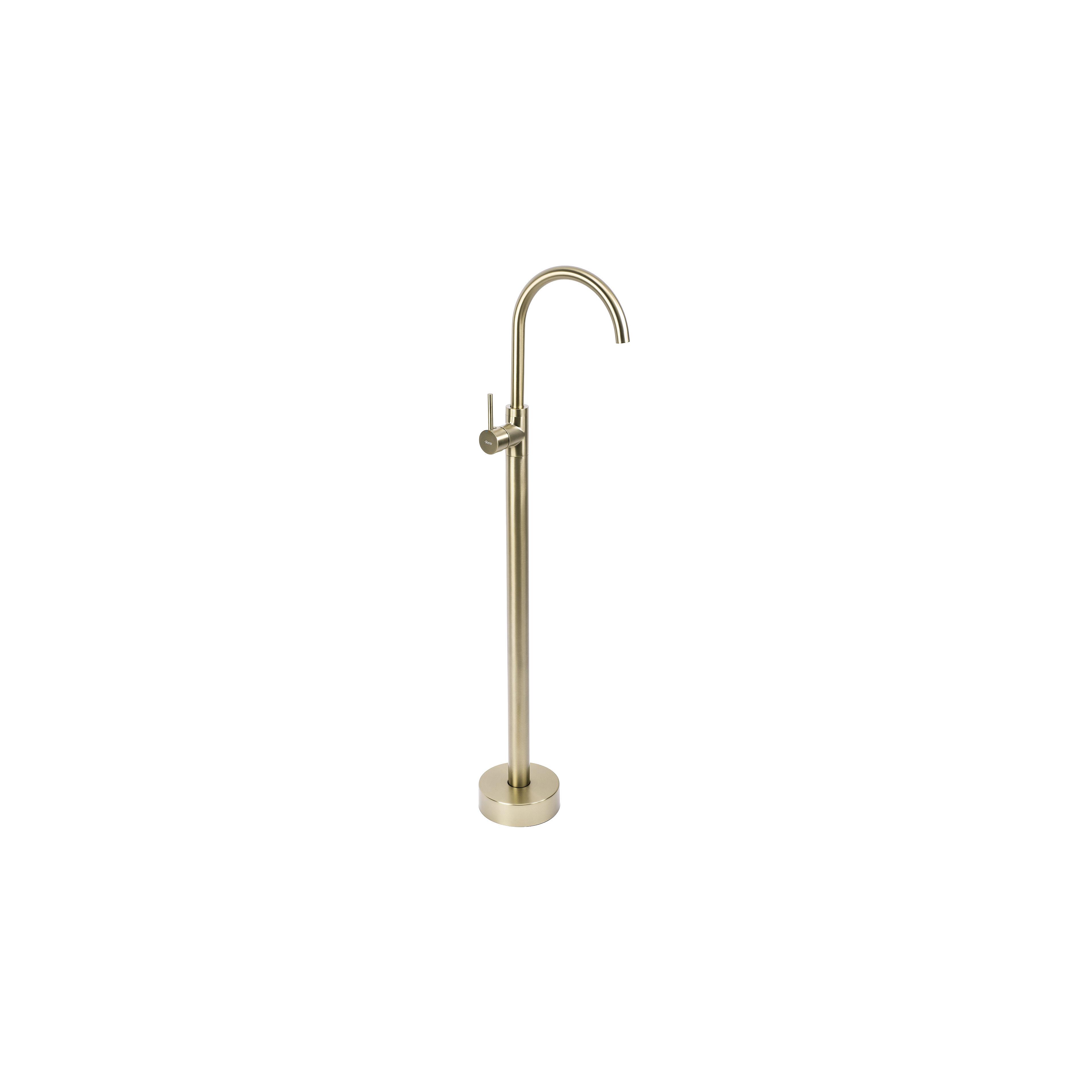 Robinet de lavabo Rea Lungo Brush Gold