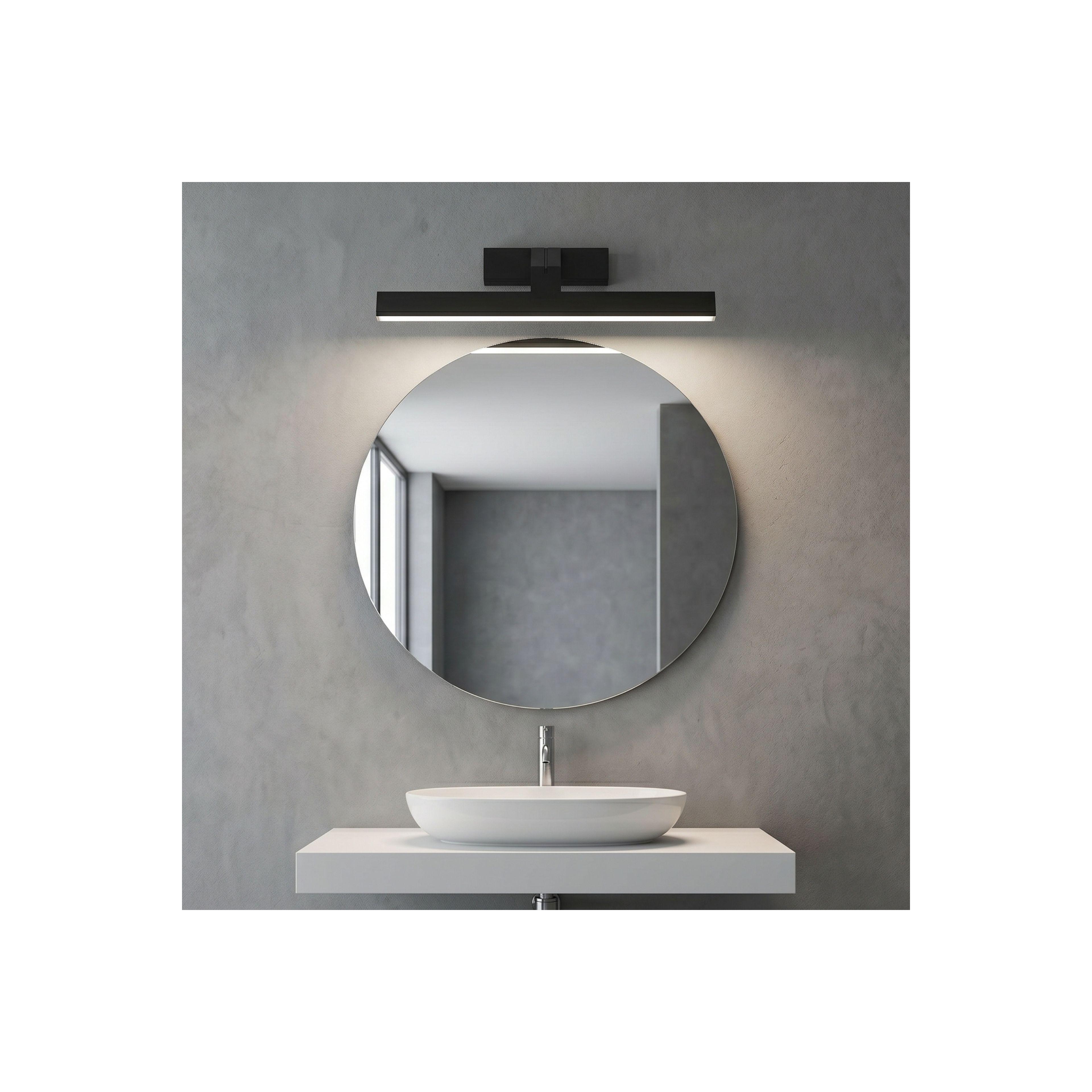 Vannitoa seina LED-valgusti SWE010-1W 43cm BLACK