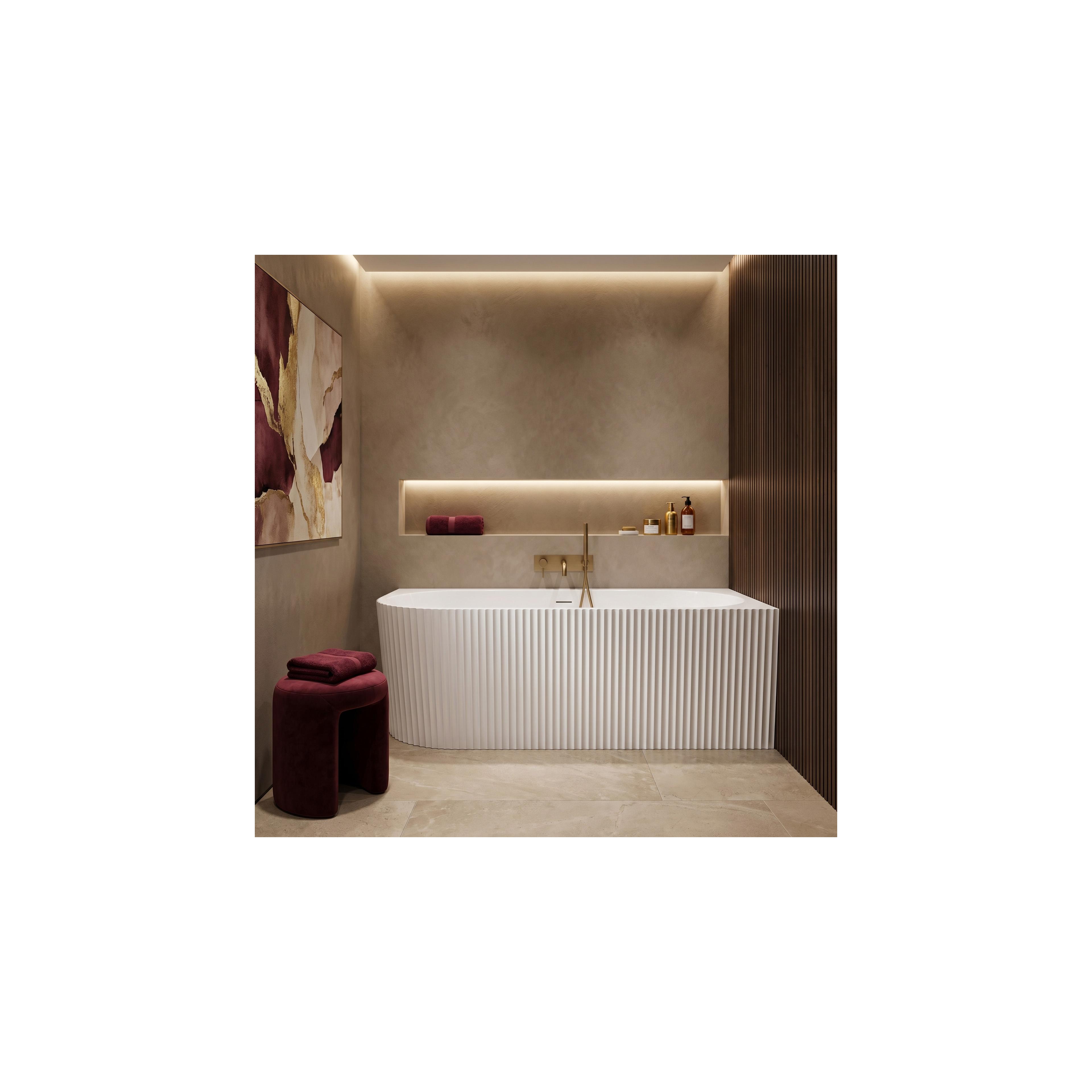 Bathtub Corner Acrylic WENUS RIGHT 170