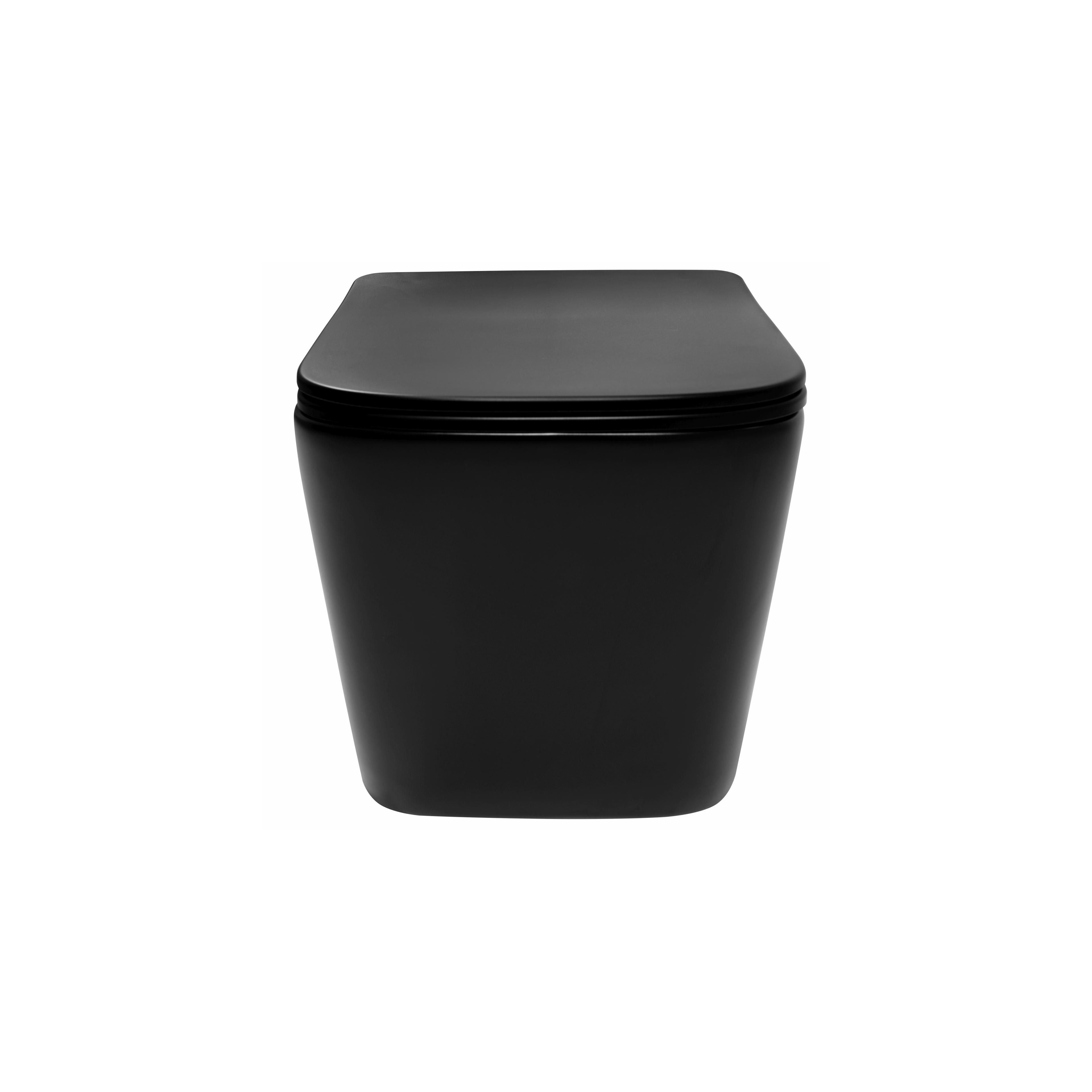 Rea Raul WC viseči umivalnik Black Matt