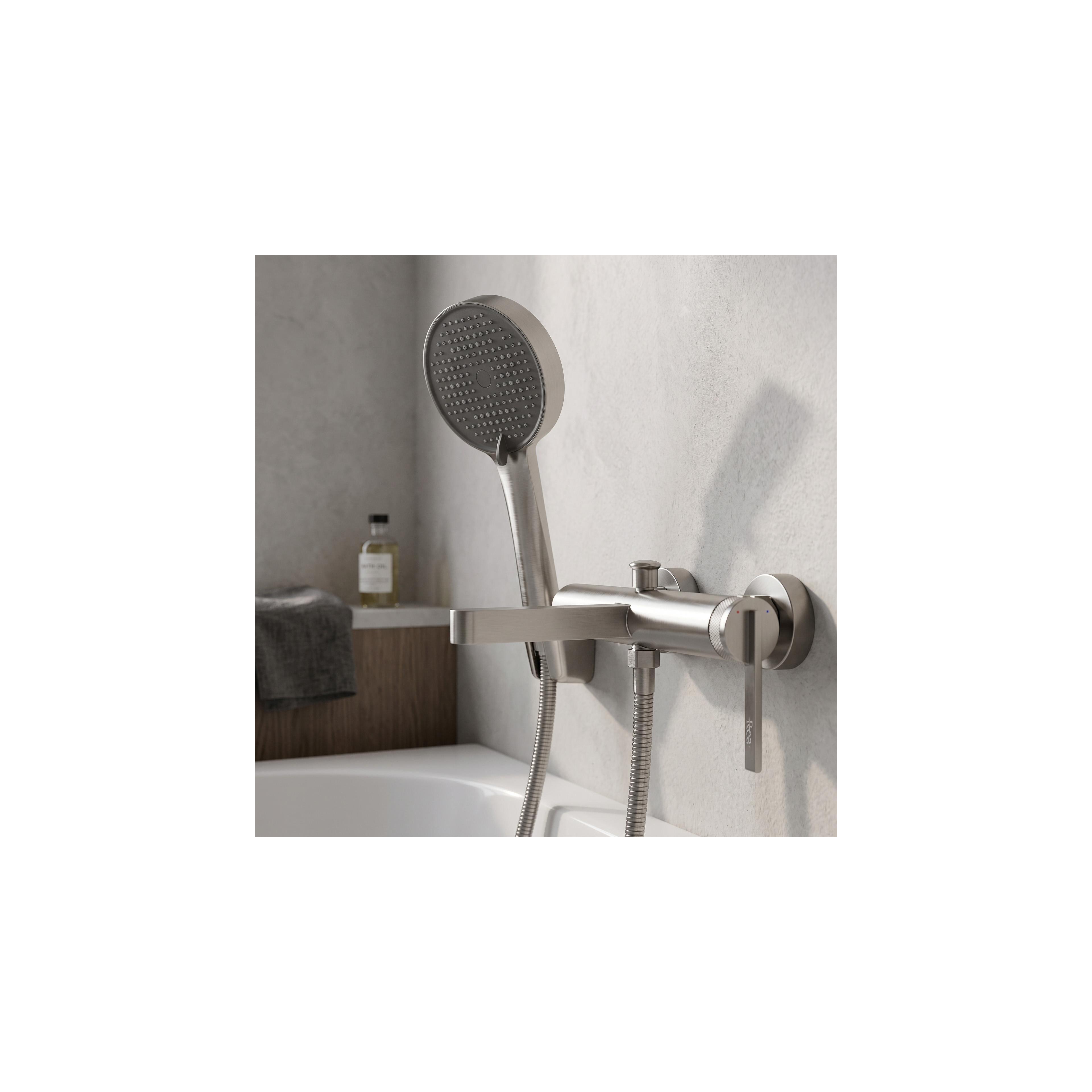 Robinet de baignoire REA Grace  Brush Nickel