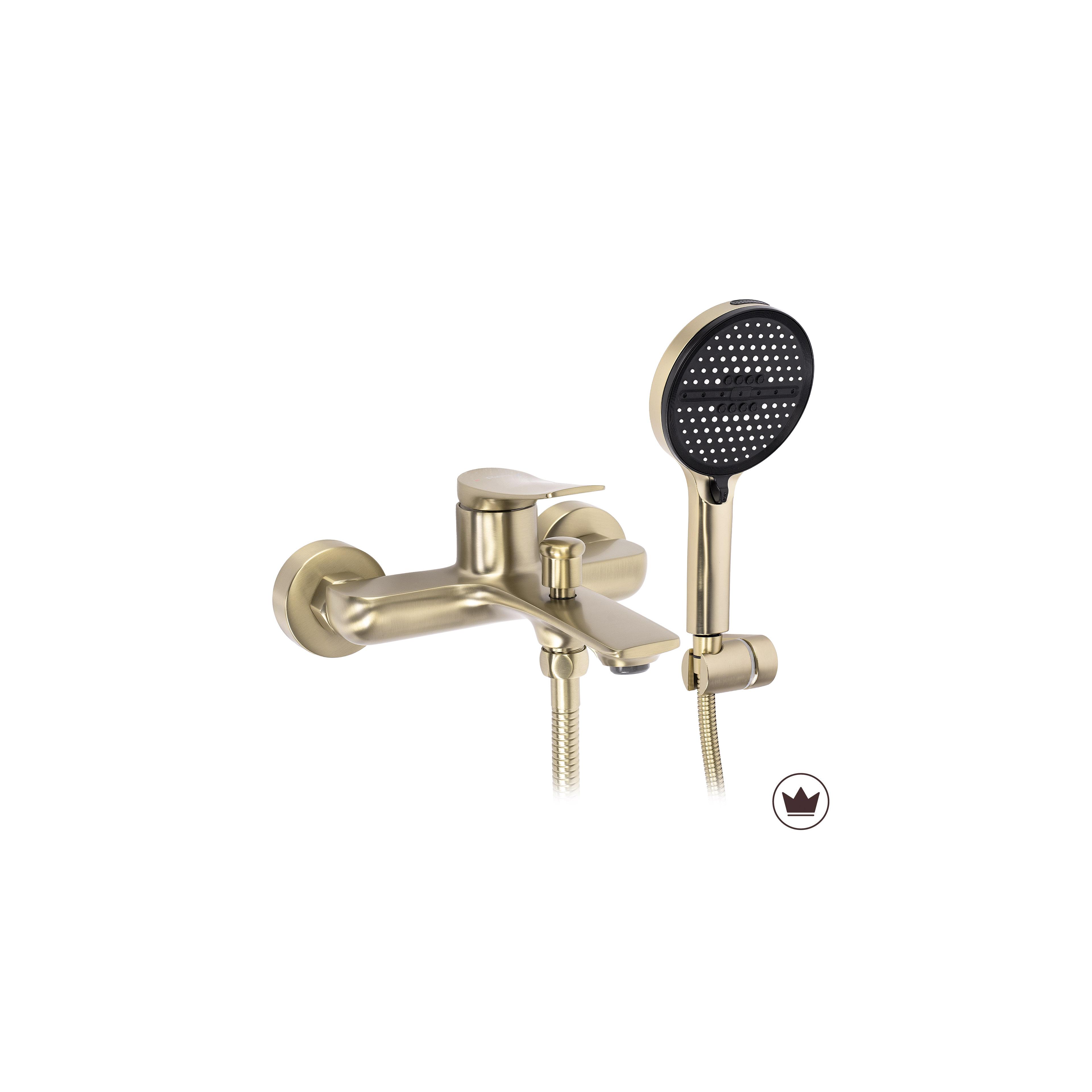 Slavina za kadu PREMIUM REA Vision Brush Gold