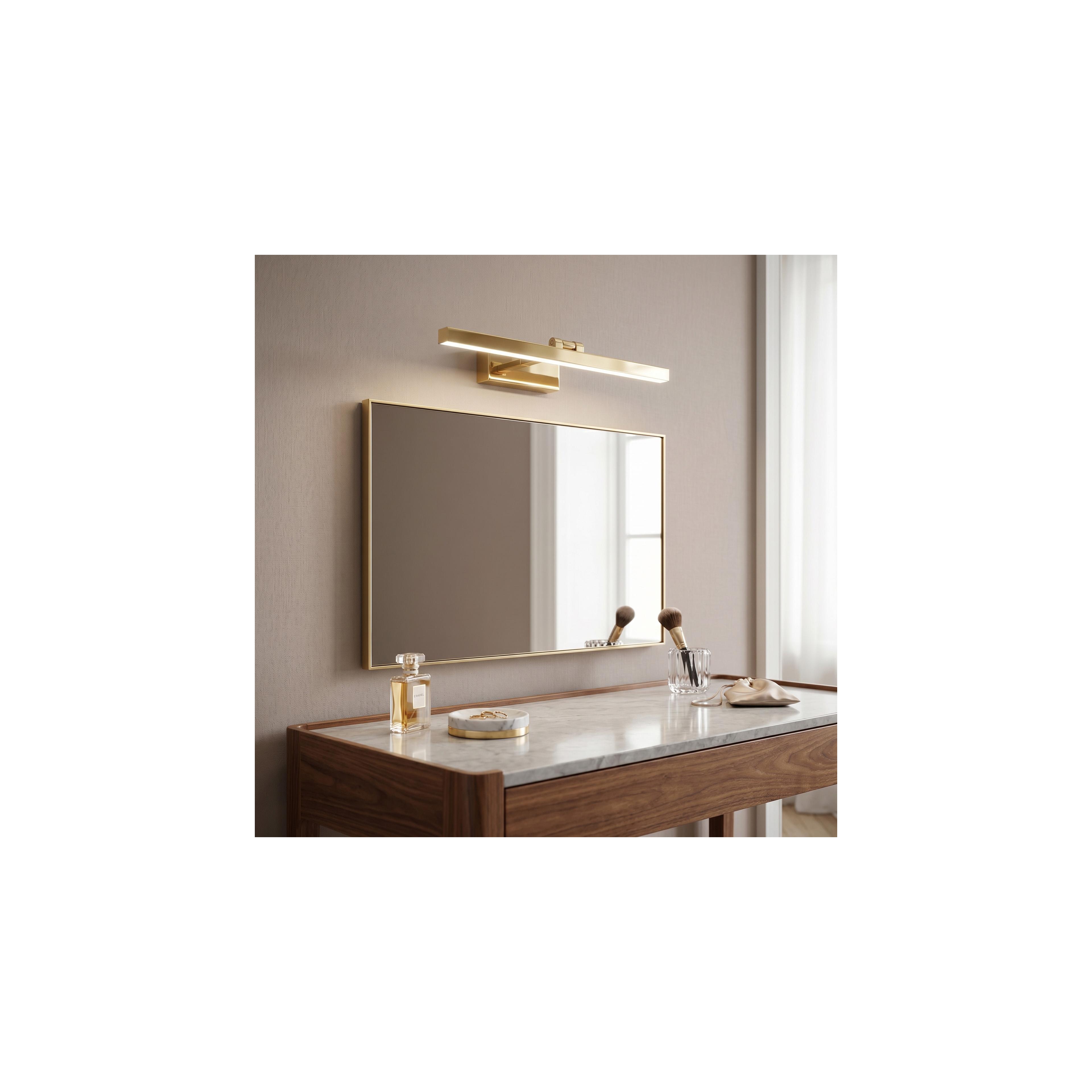 Bathroom LED wall sconce APP1861-1W 60 cm GOLD