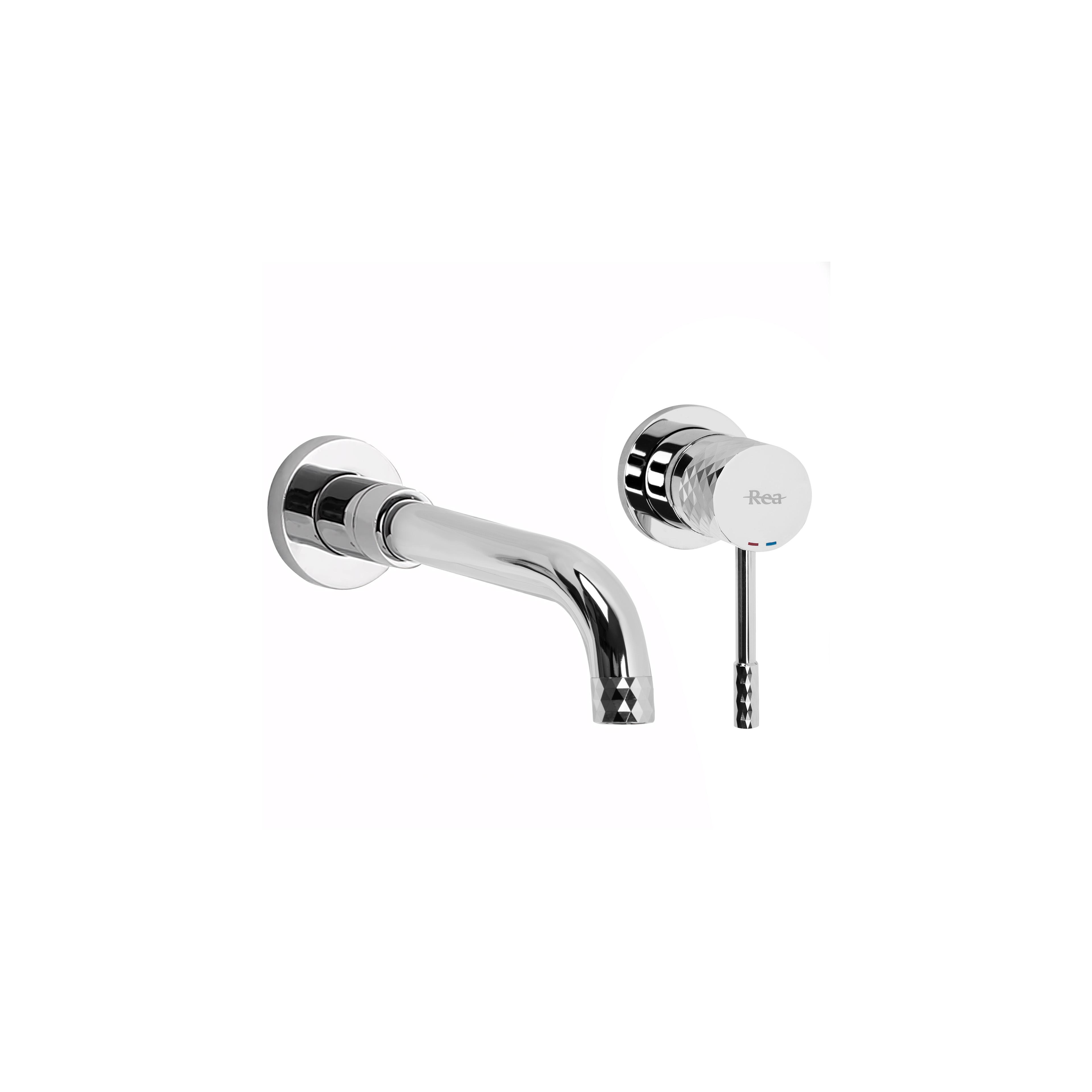 Wall Mounted faucet Rea Lungo Diamond Chrom + BOX