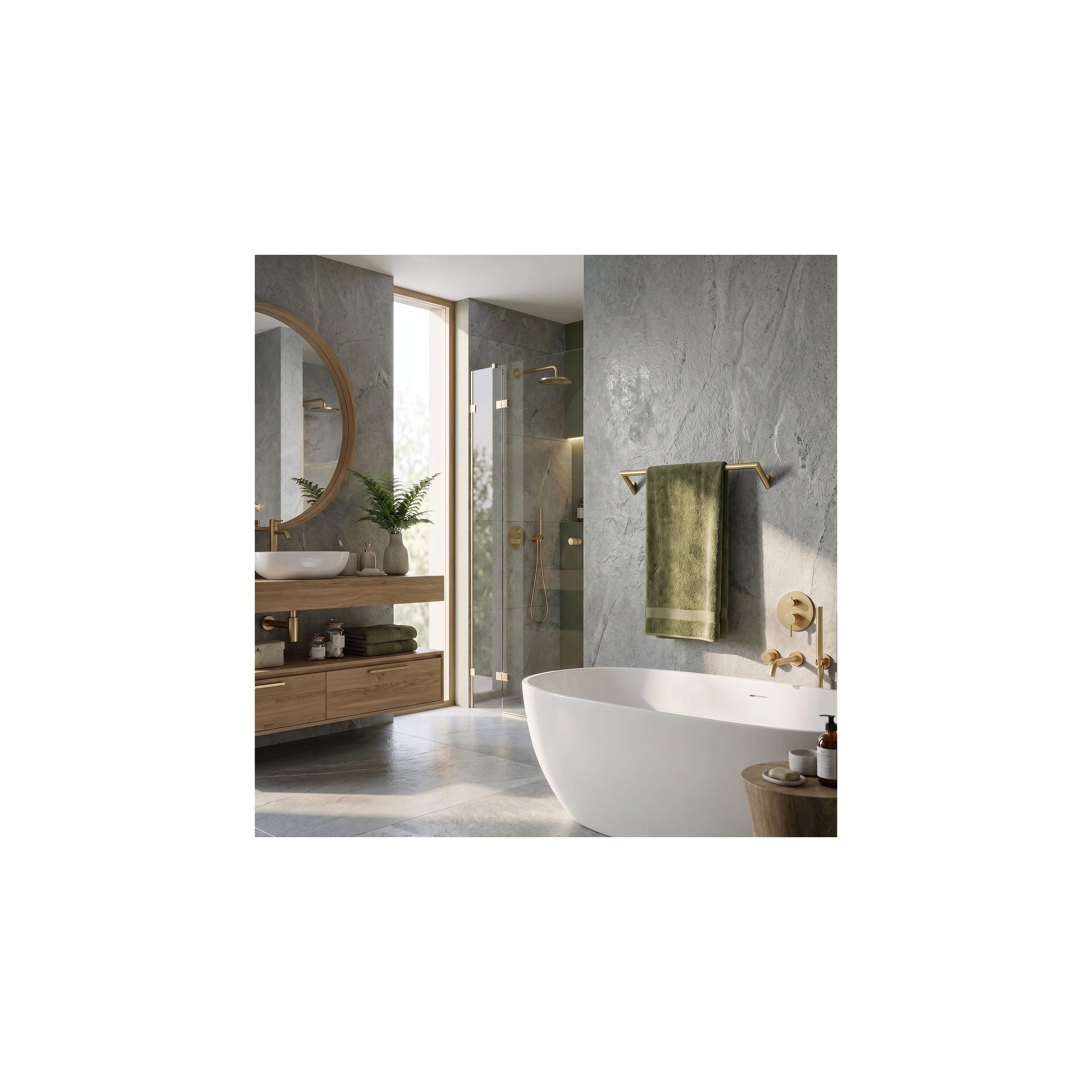 Bathroom hanger Will Brush Gold