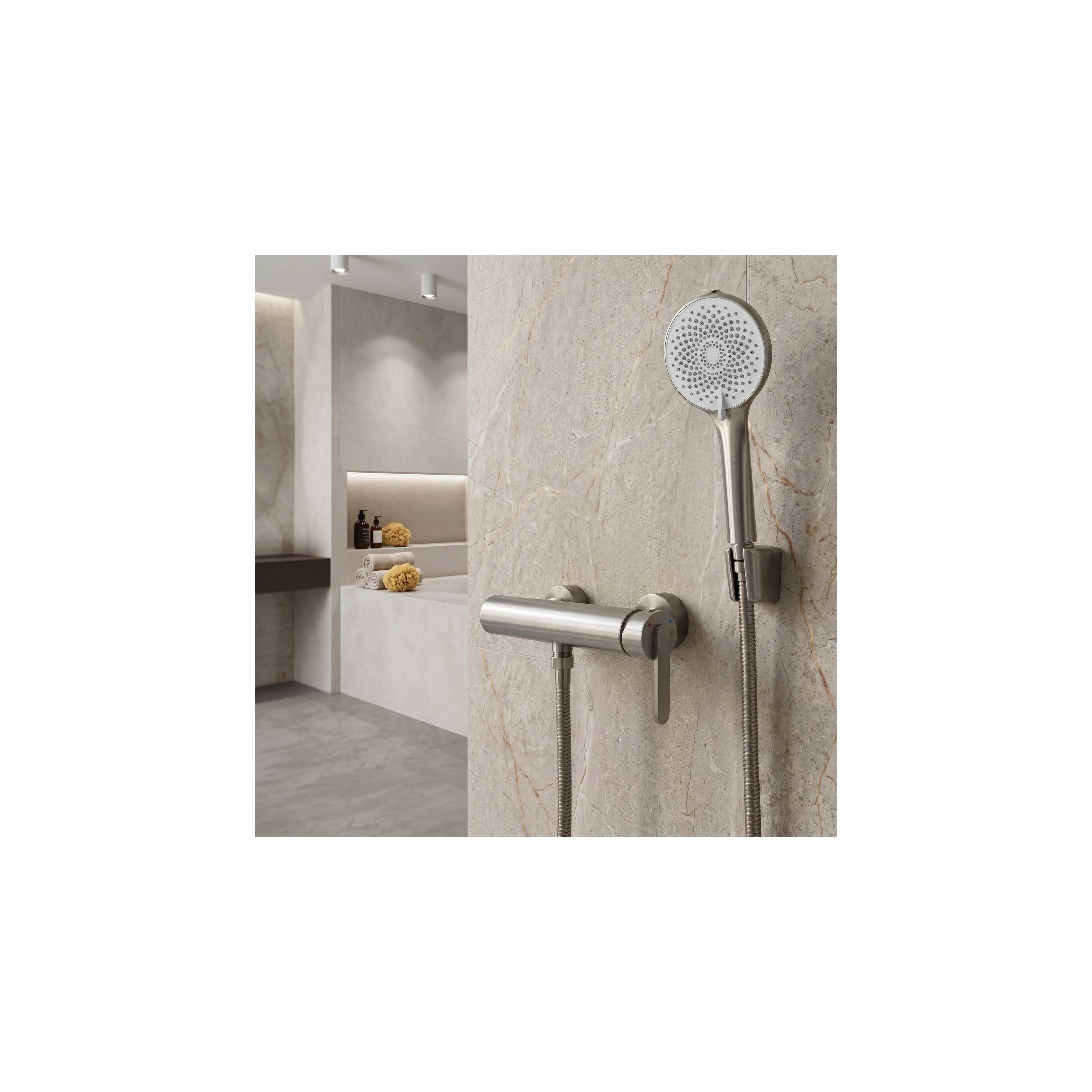 Bathtub faucet REA Ontario Side Brush Nickel