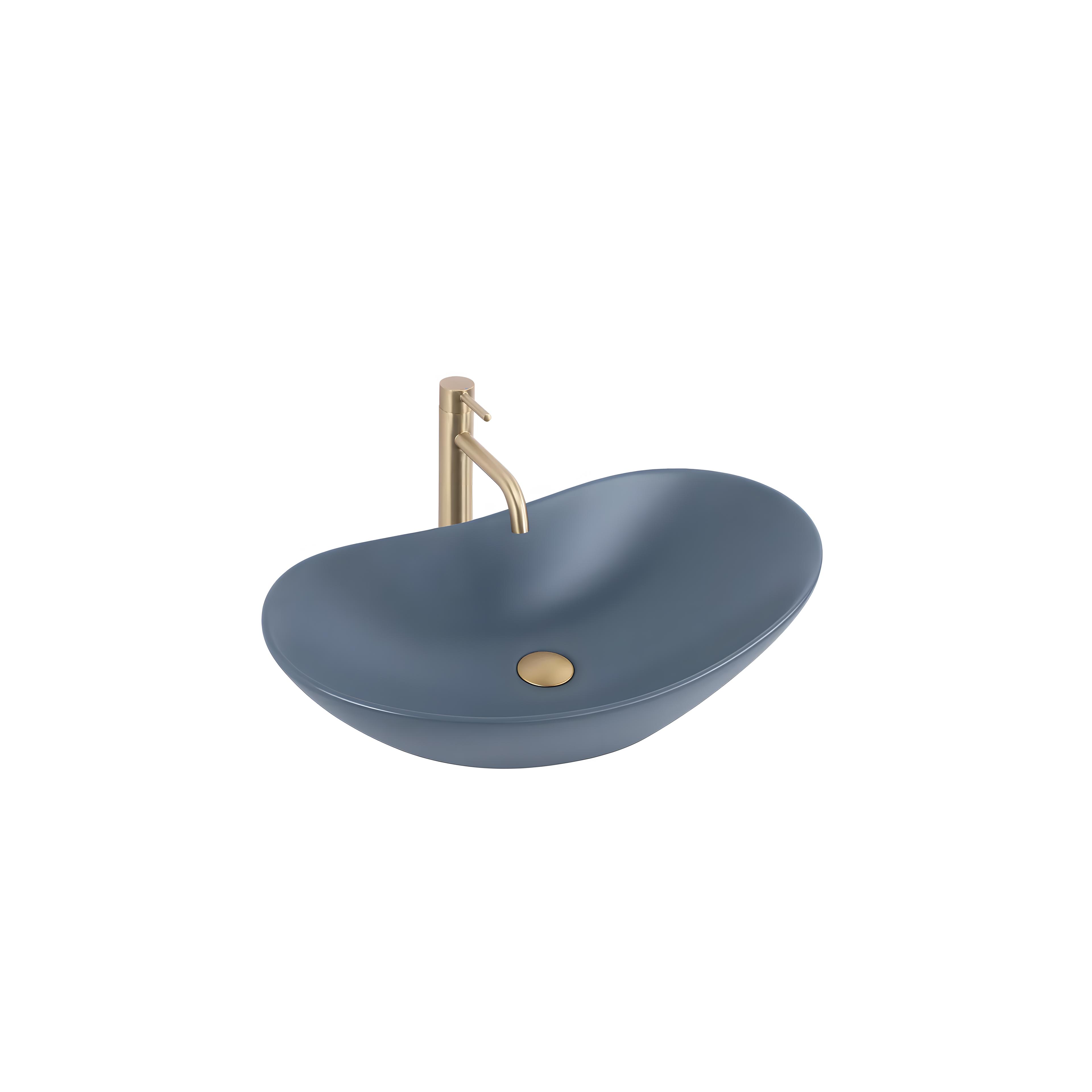 Countertop Basin Rea Royal Blueberry Matt