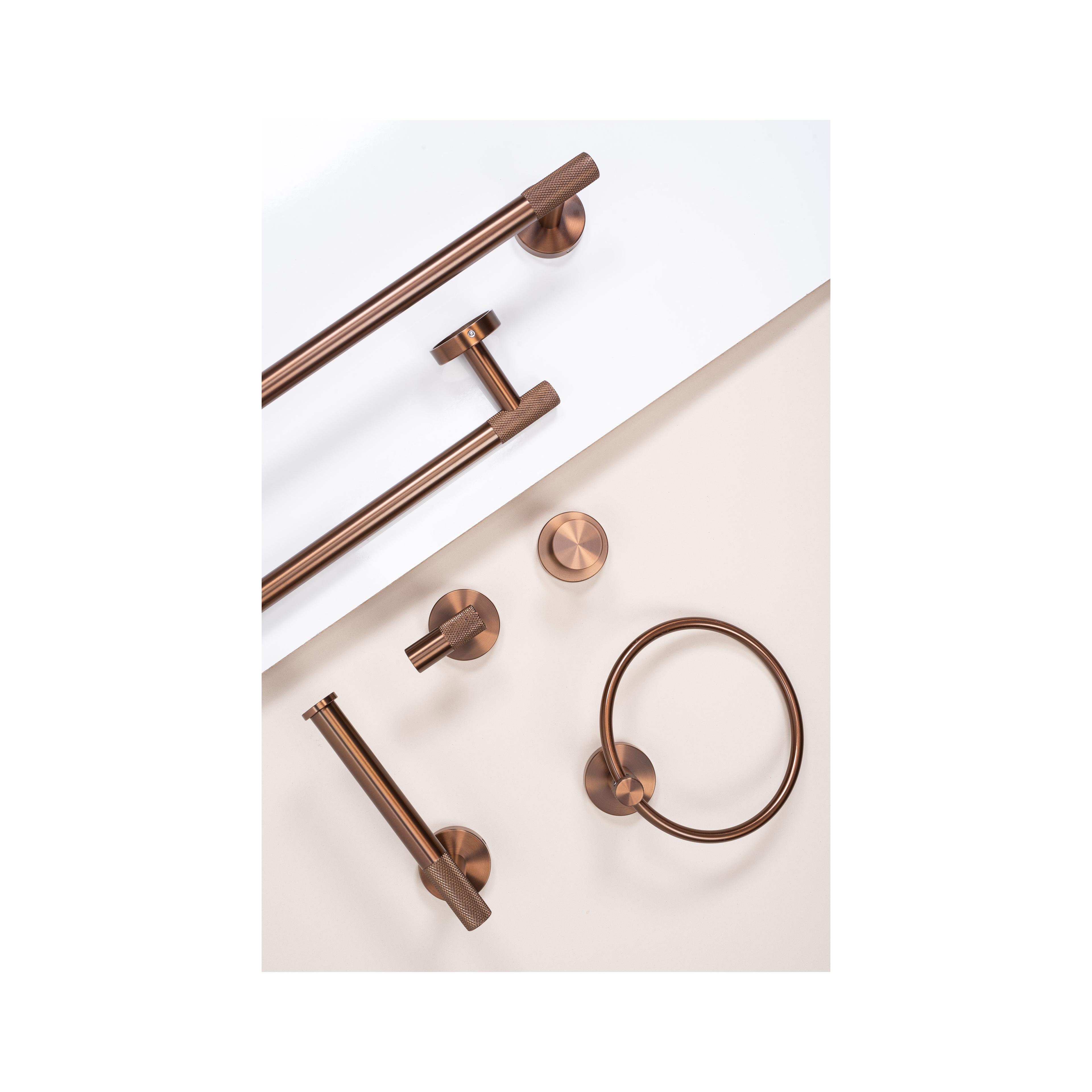 Vannas istabas pakaramais Ring 6610 Modern Brush Copper