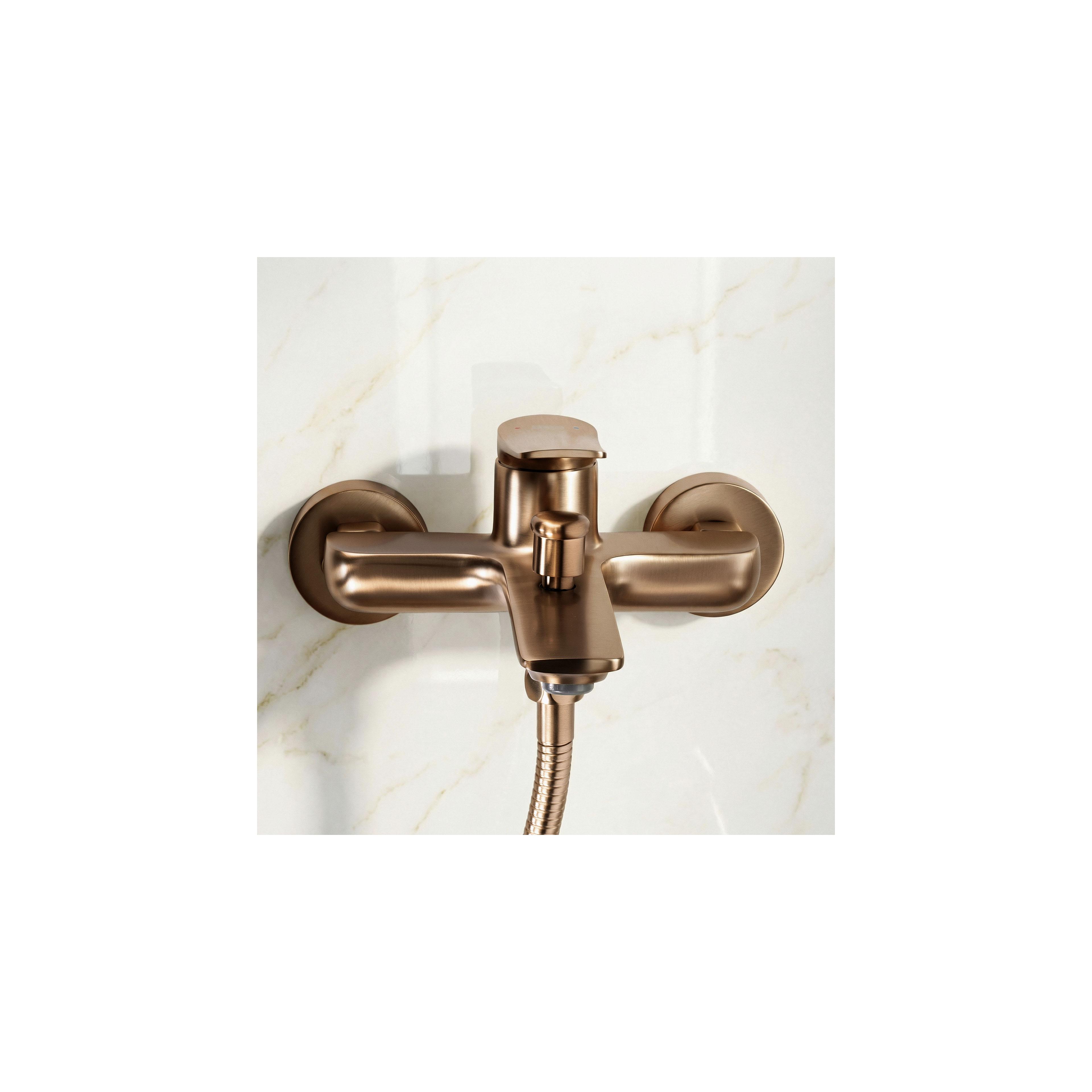 Смесител за вана PREMIUM REA Vision Brush Copper