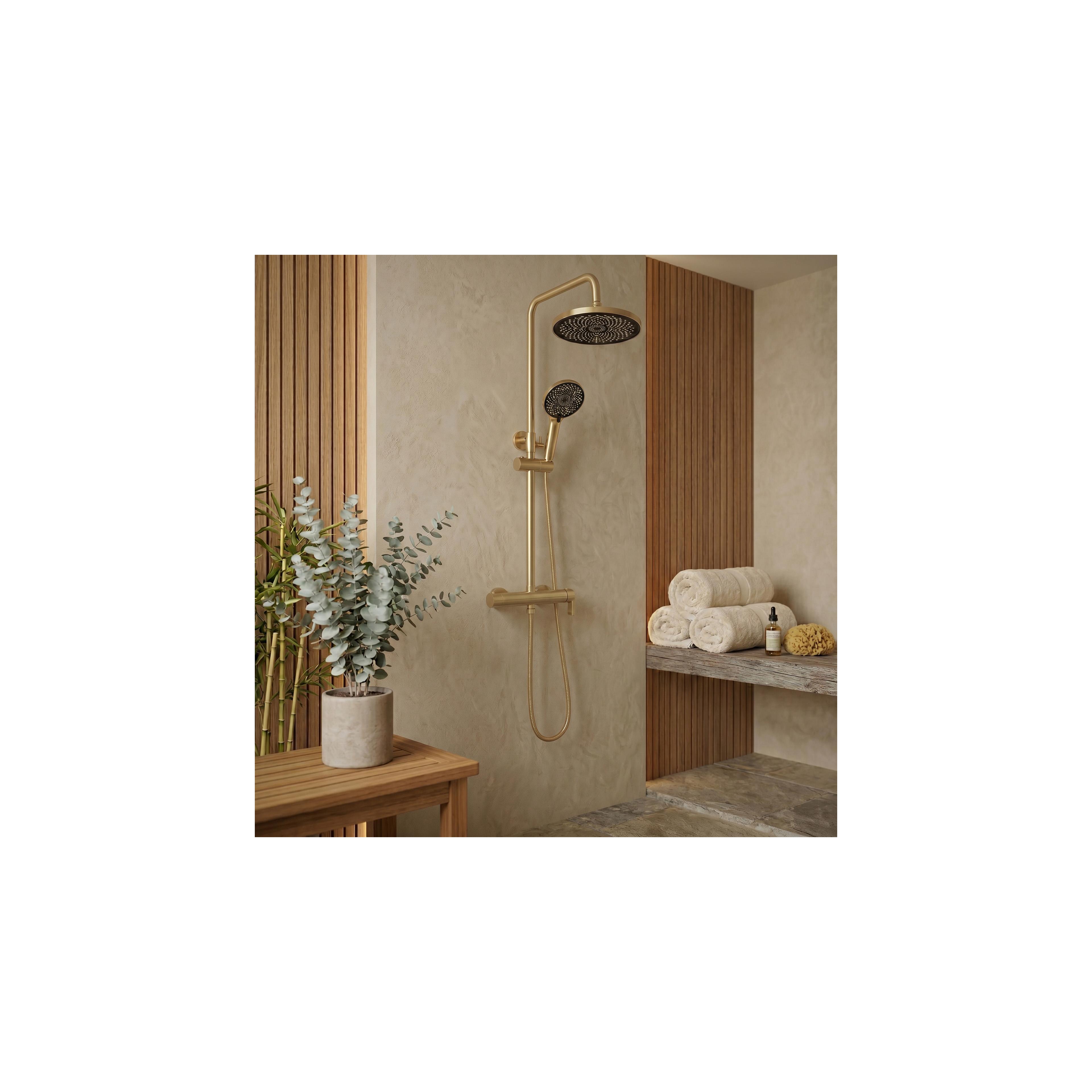 Shower set Rea Hunter Brush Gold