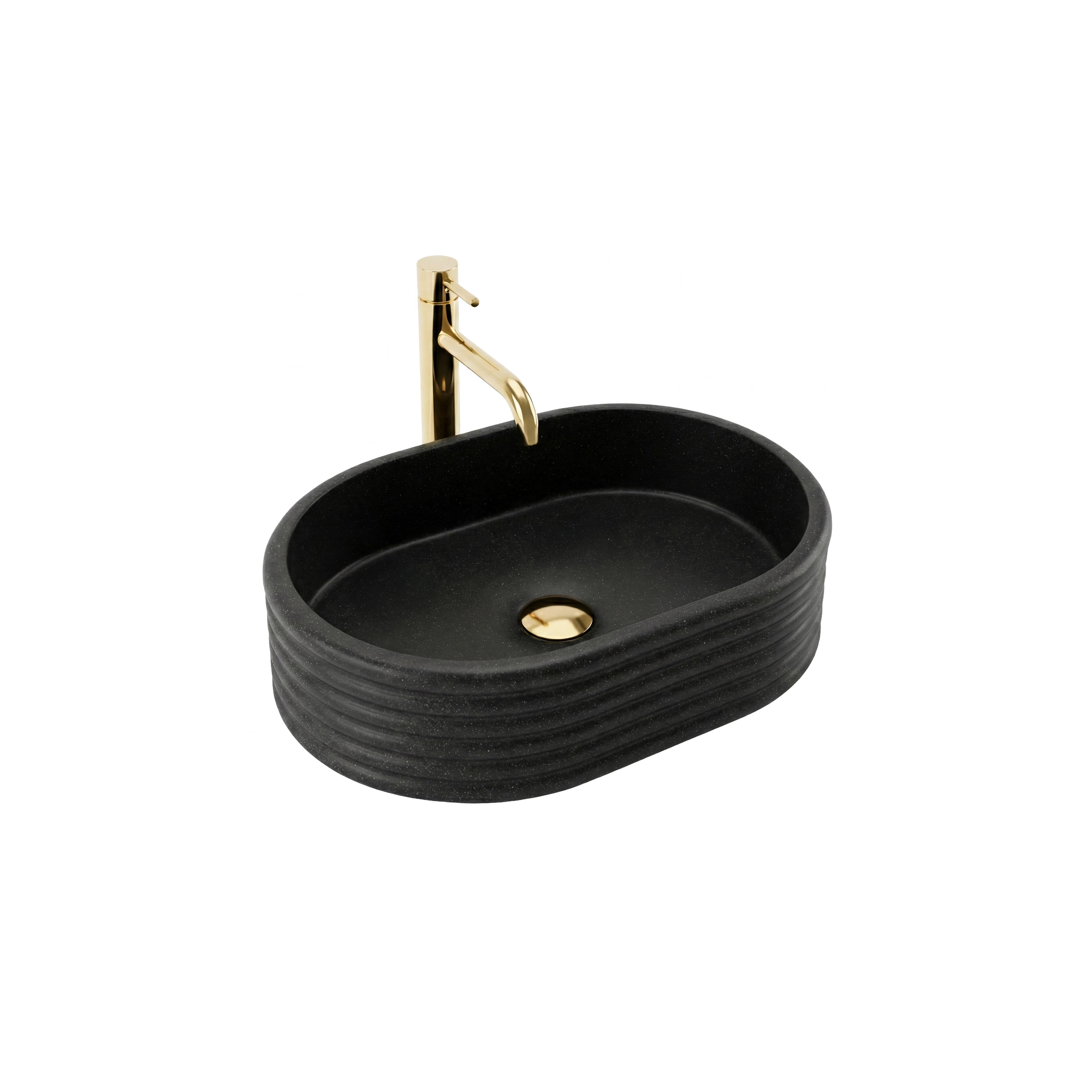 Countertop Basin Rea Nicoletta Black