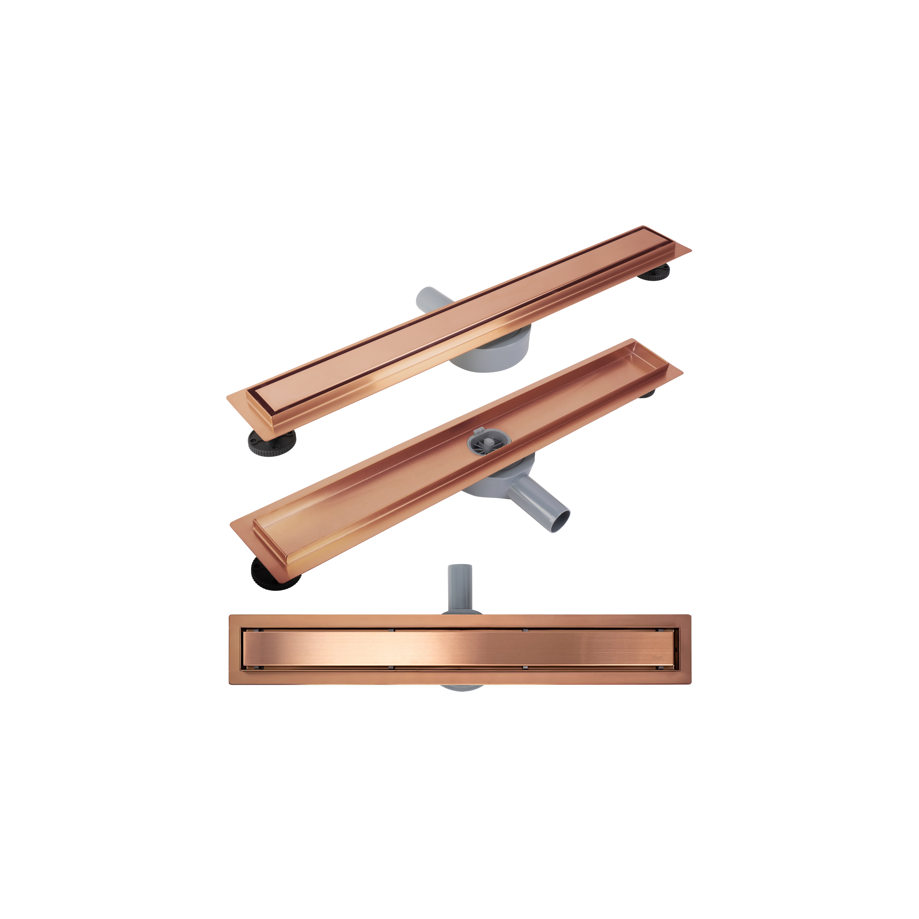Odtokový žlab REA Neox pro Brushed Copper 100