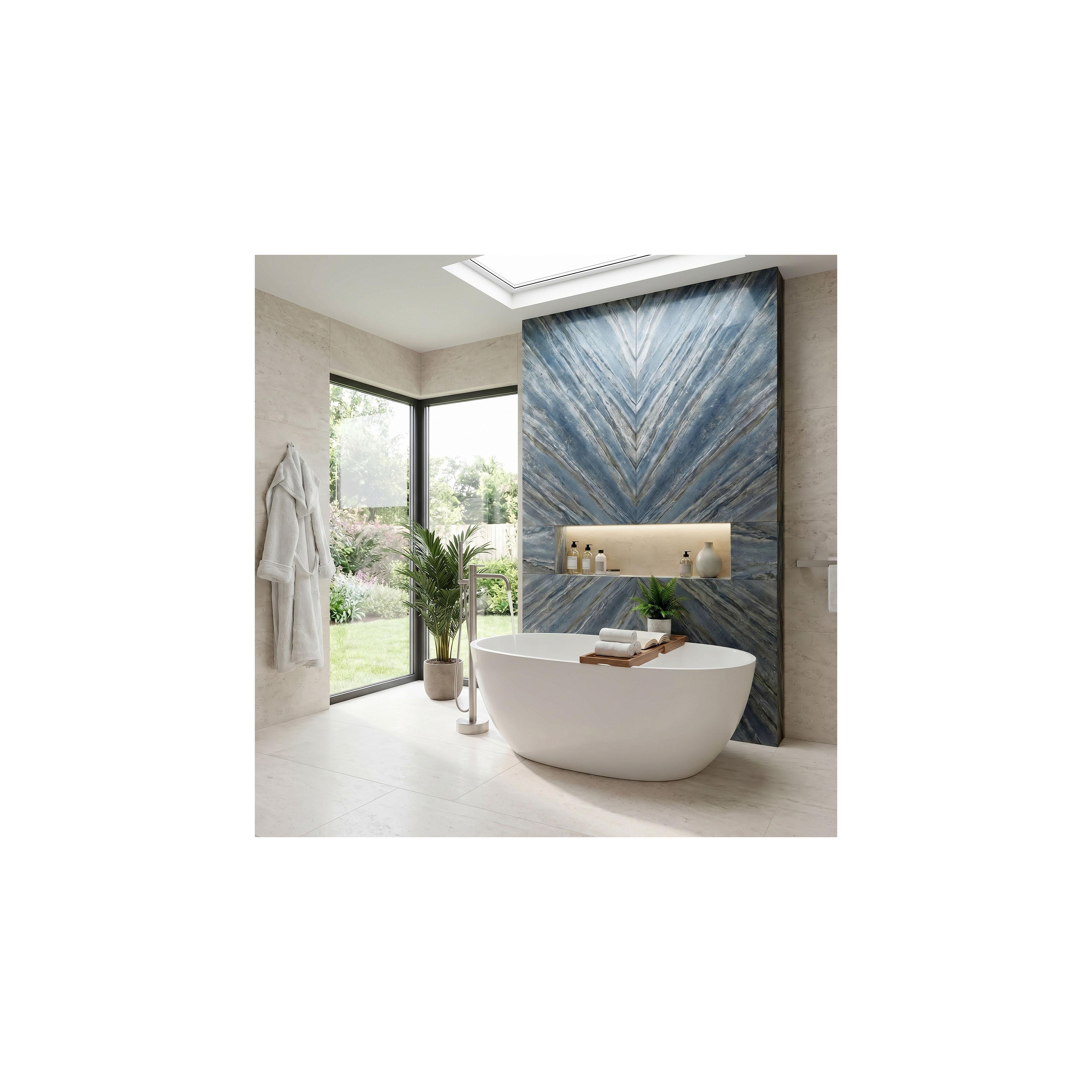 Free-standing faucet Rea Clif Brush Nickel