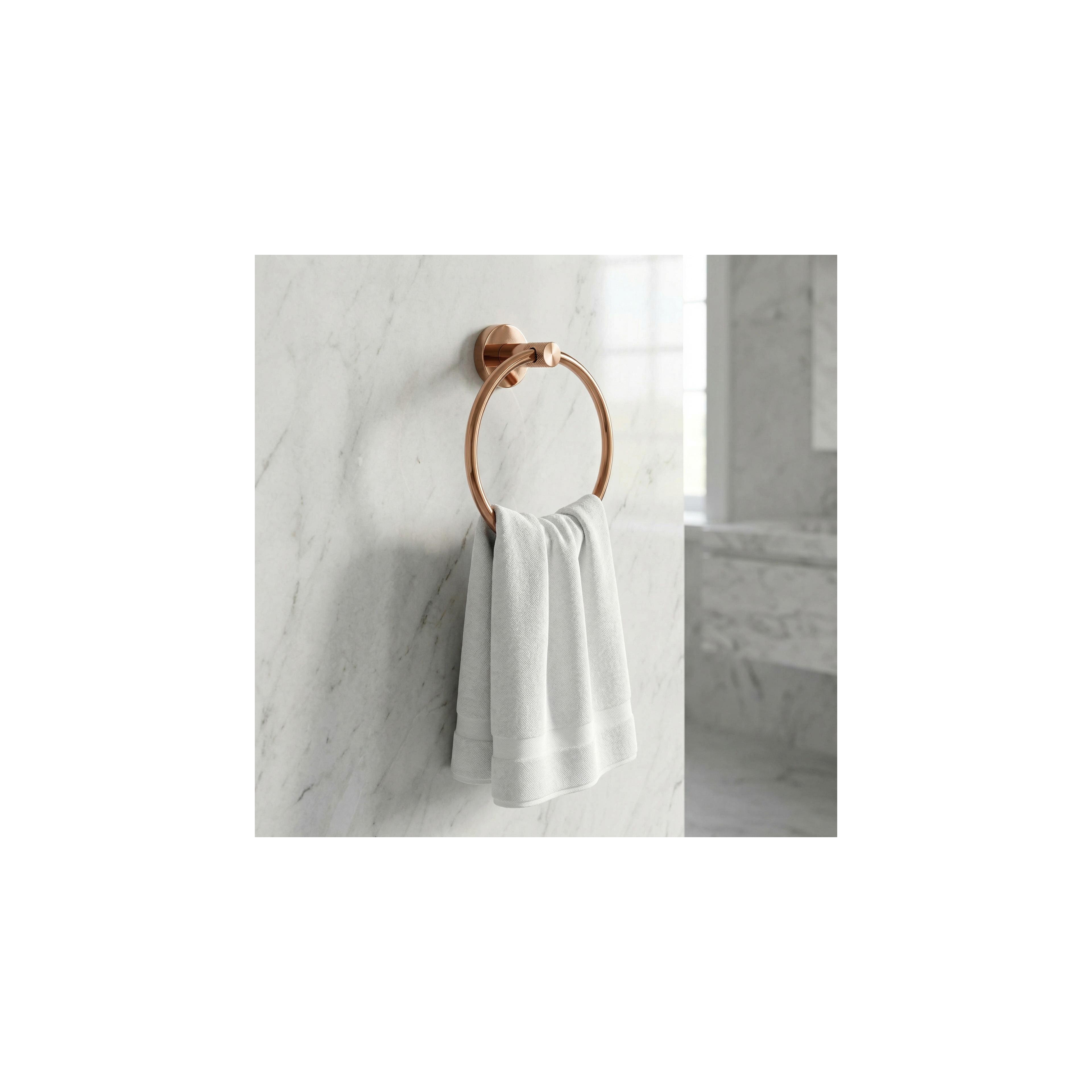 Bathroom hanger Ring 6610 Modern Copper