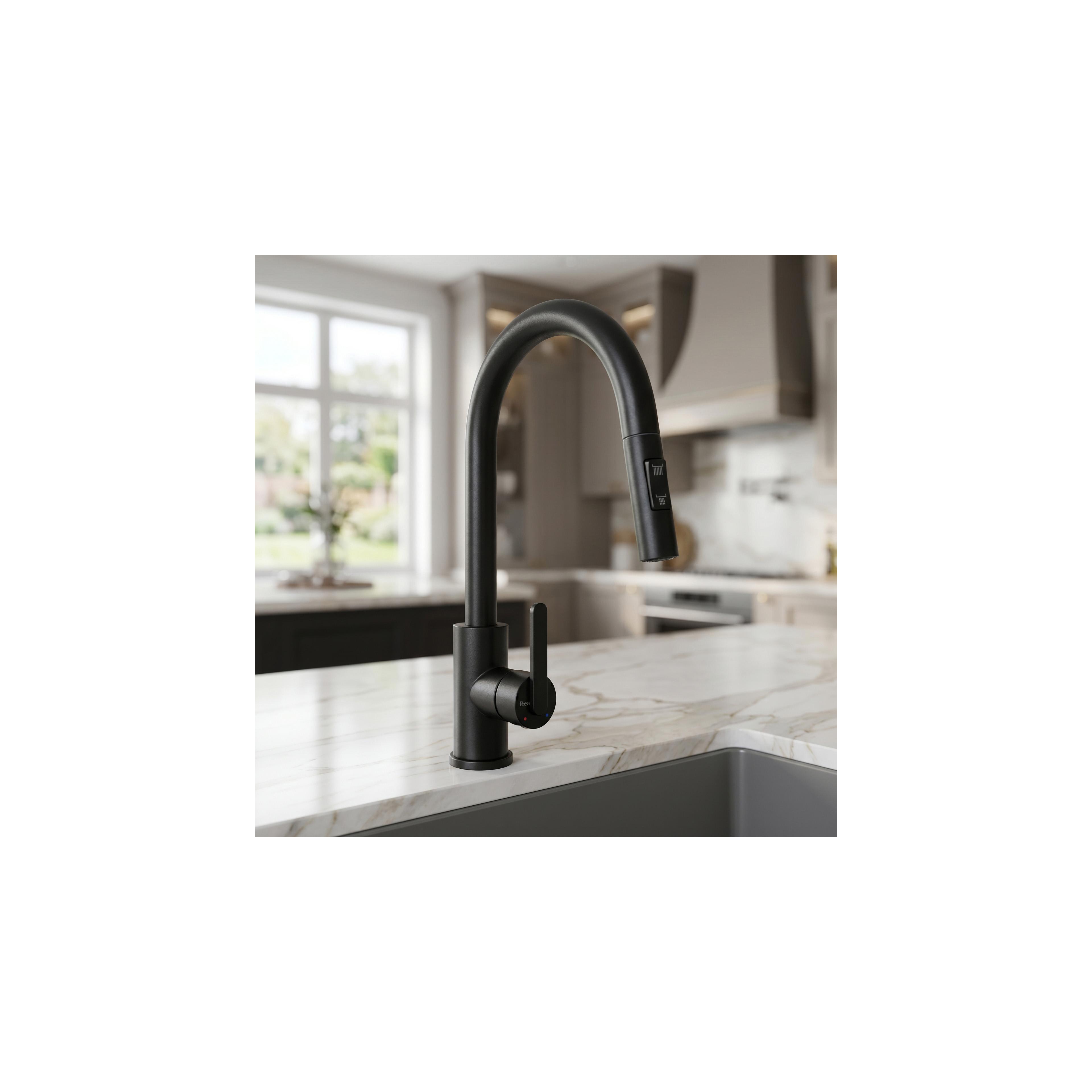 Rubinetto da cucina REA Ontario Black