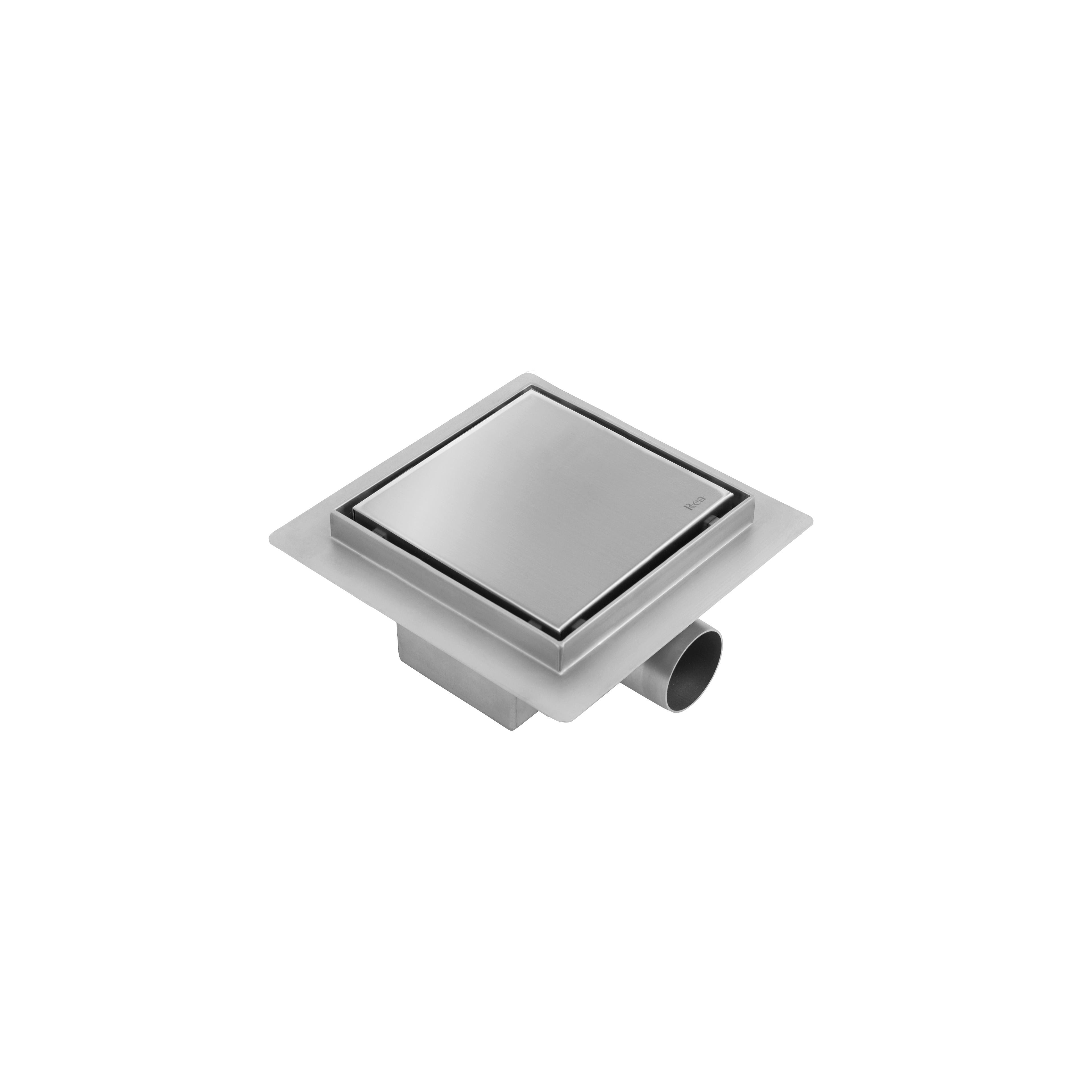 Linear drainage REA NEO 150x150 Nickel Brush