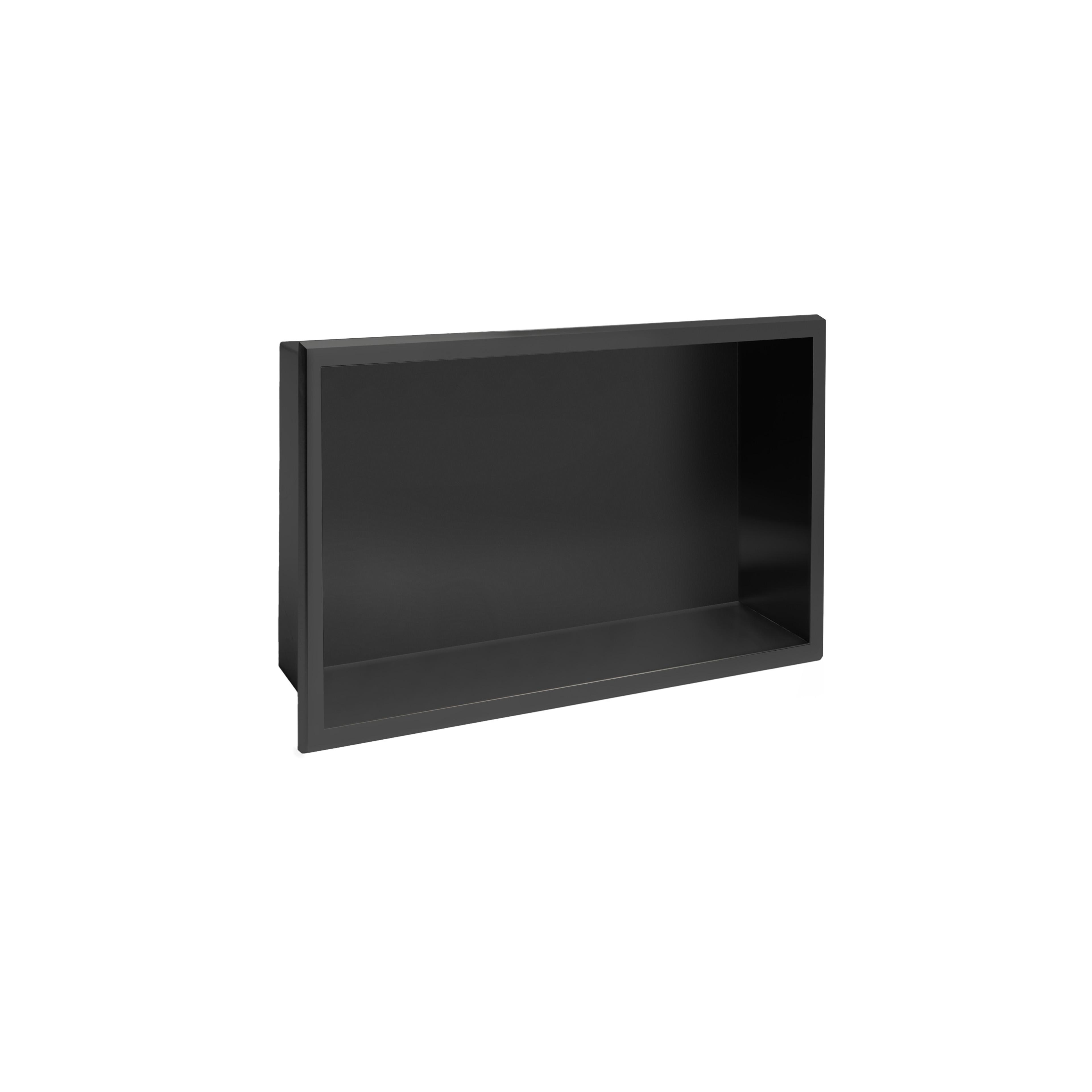 bathroom shelf 30x45 matte black