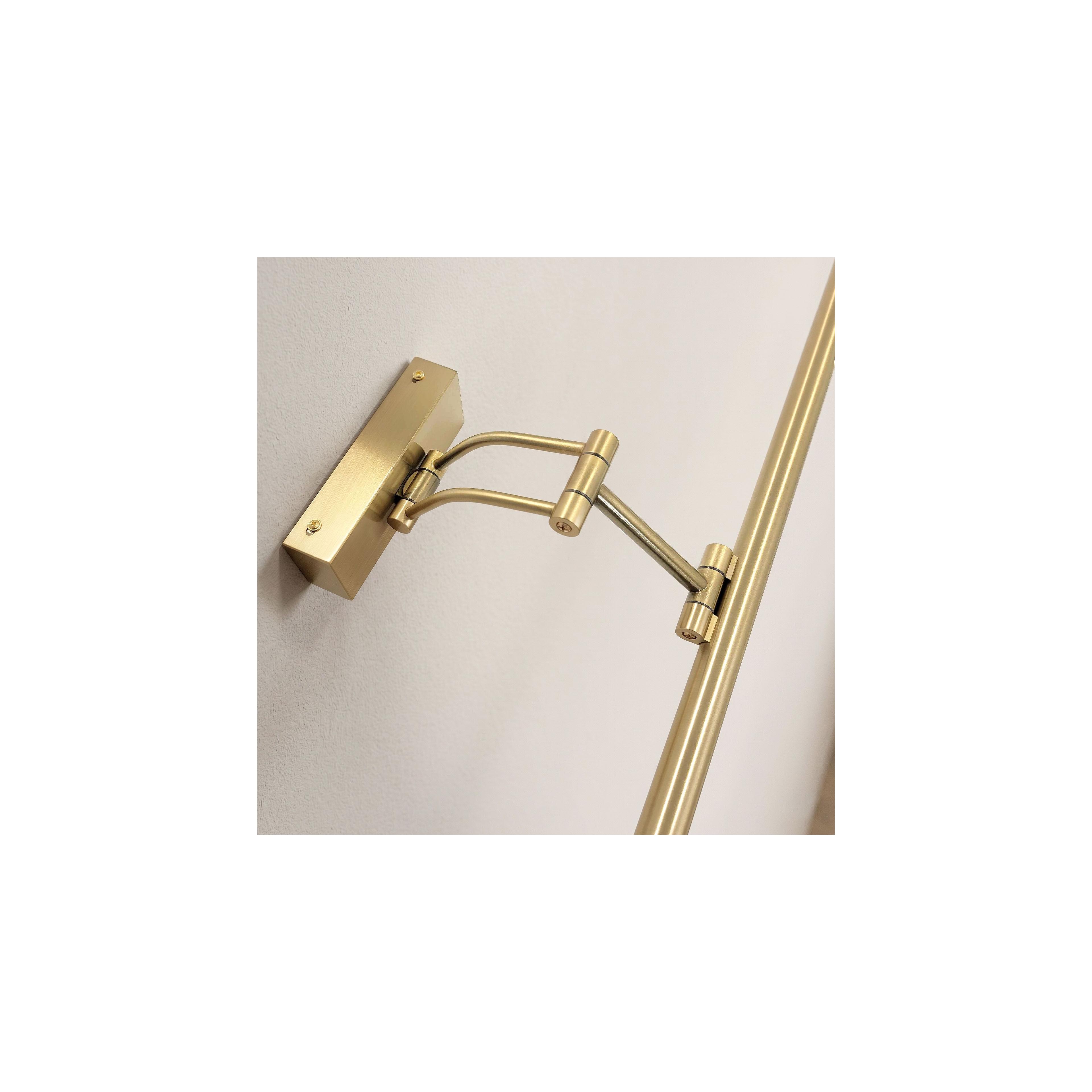 Bad LED-Wandleuchte SWE022-1W 42cm Brush Gold