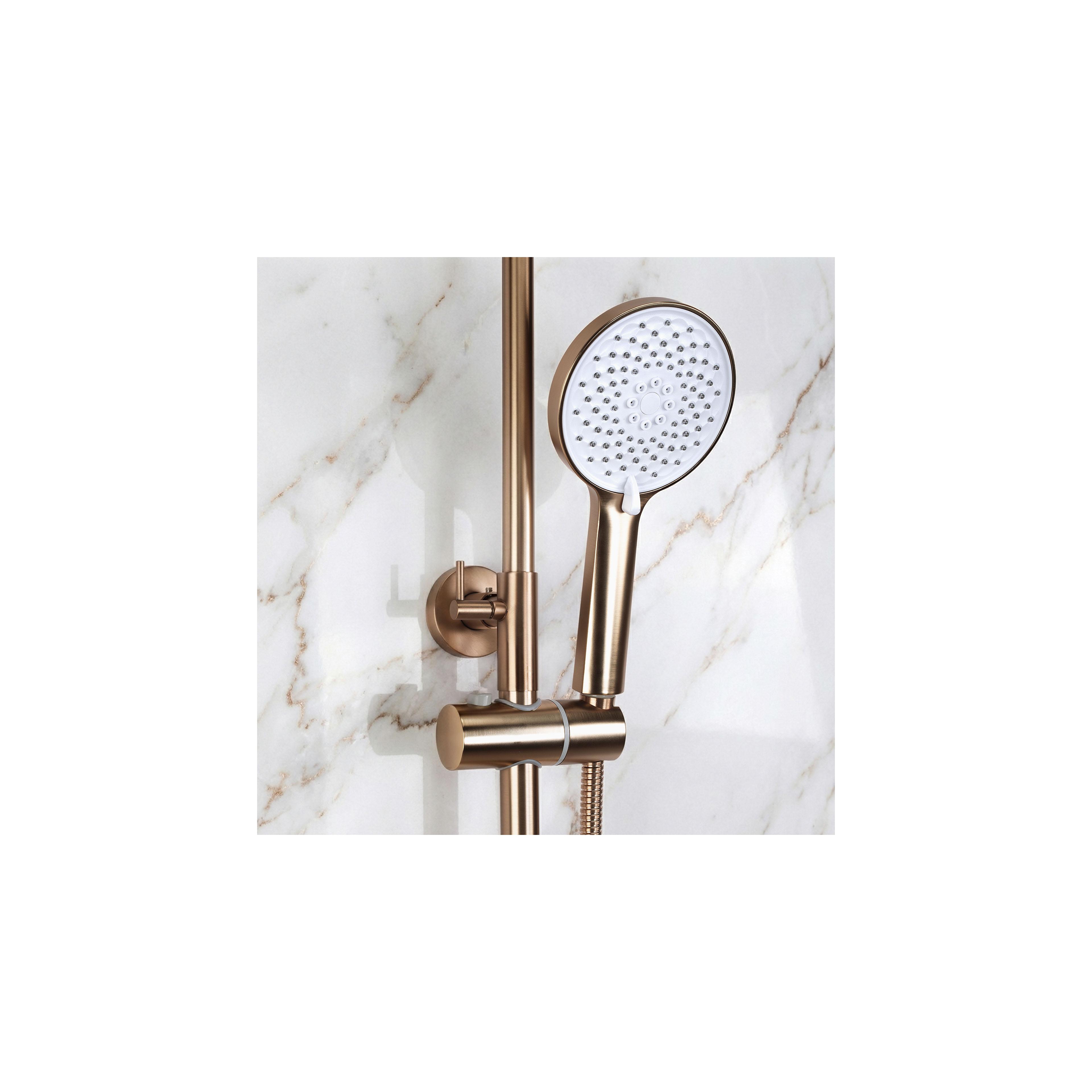 Kit de douche Rea Ontario Brush Copper