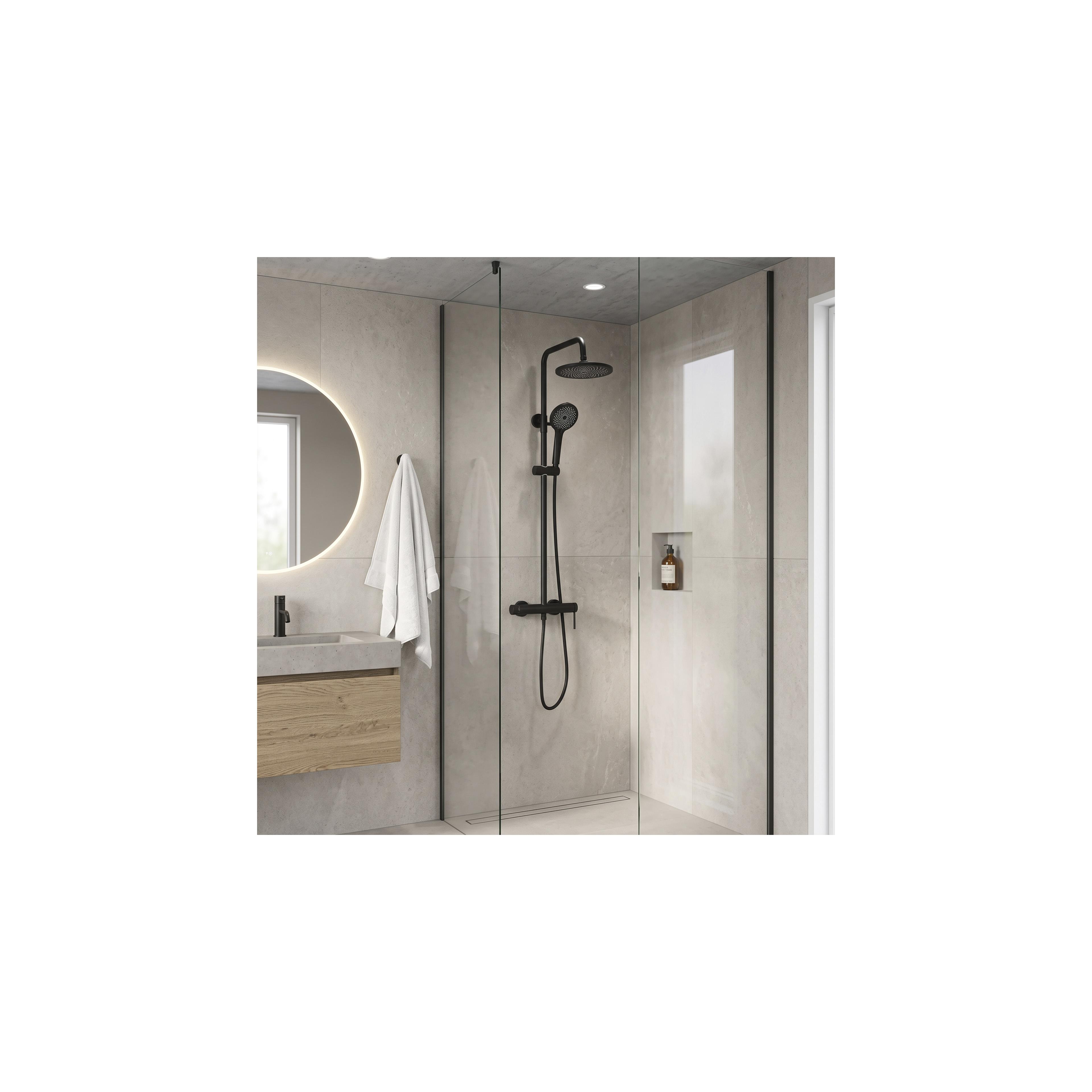 Kit de douche Rea Foss Clif Black