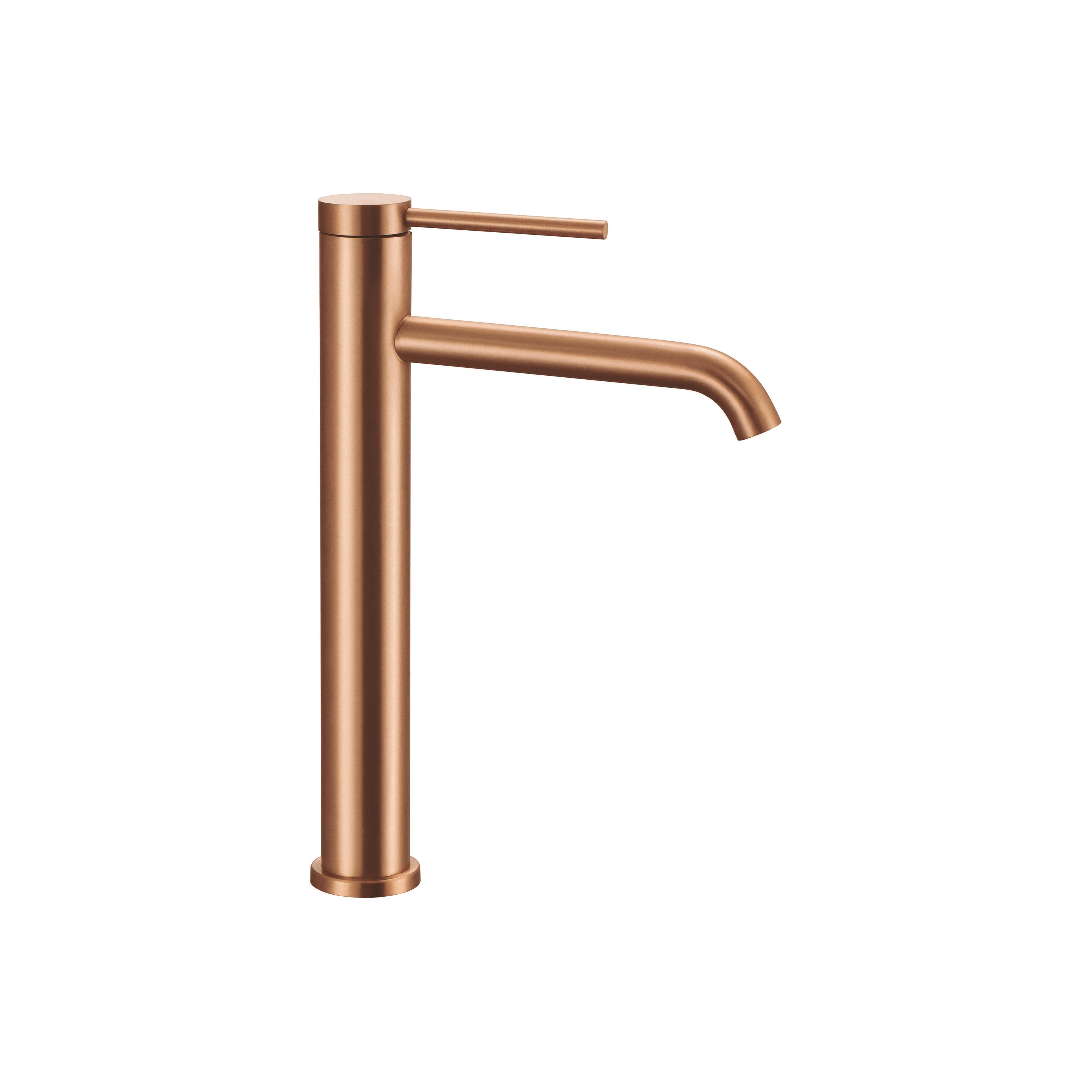 Βρύση νιπτήρα REA CLIF Brush Copper HIGH