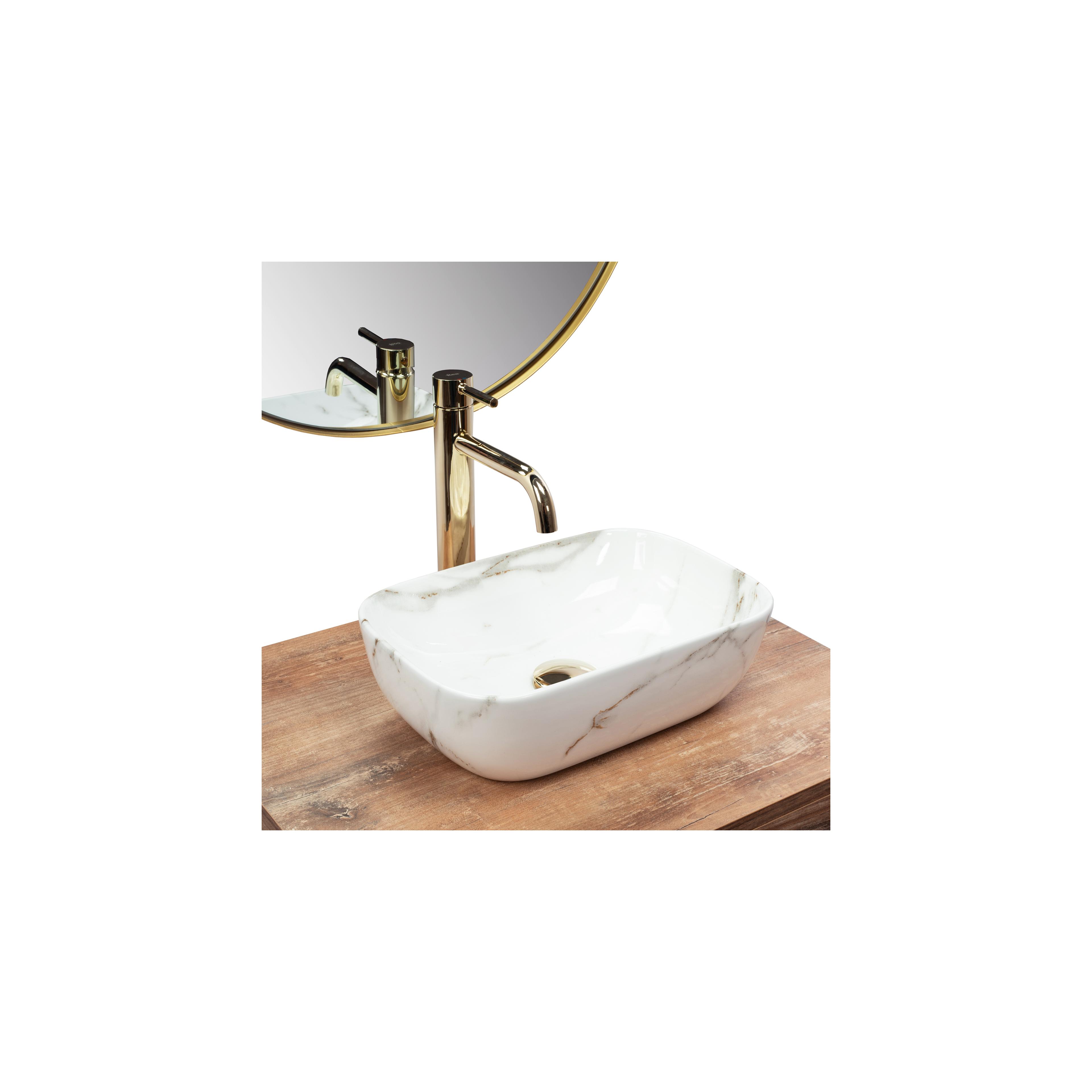 Countertop Basin REA Belinda Mini Shiny Aiax