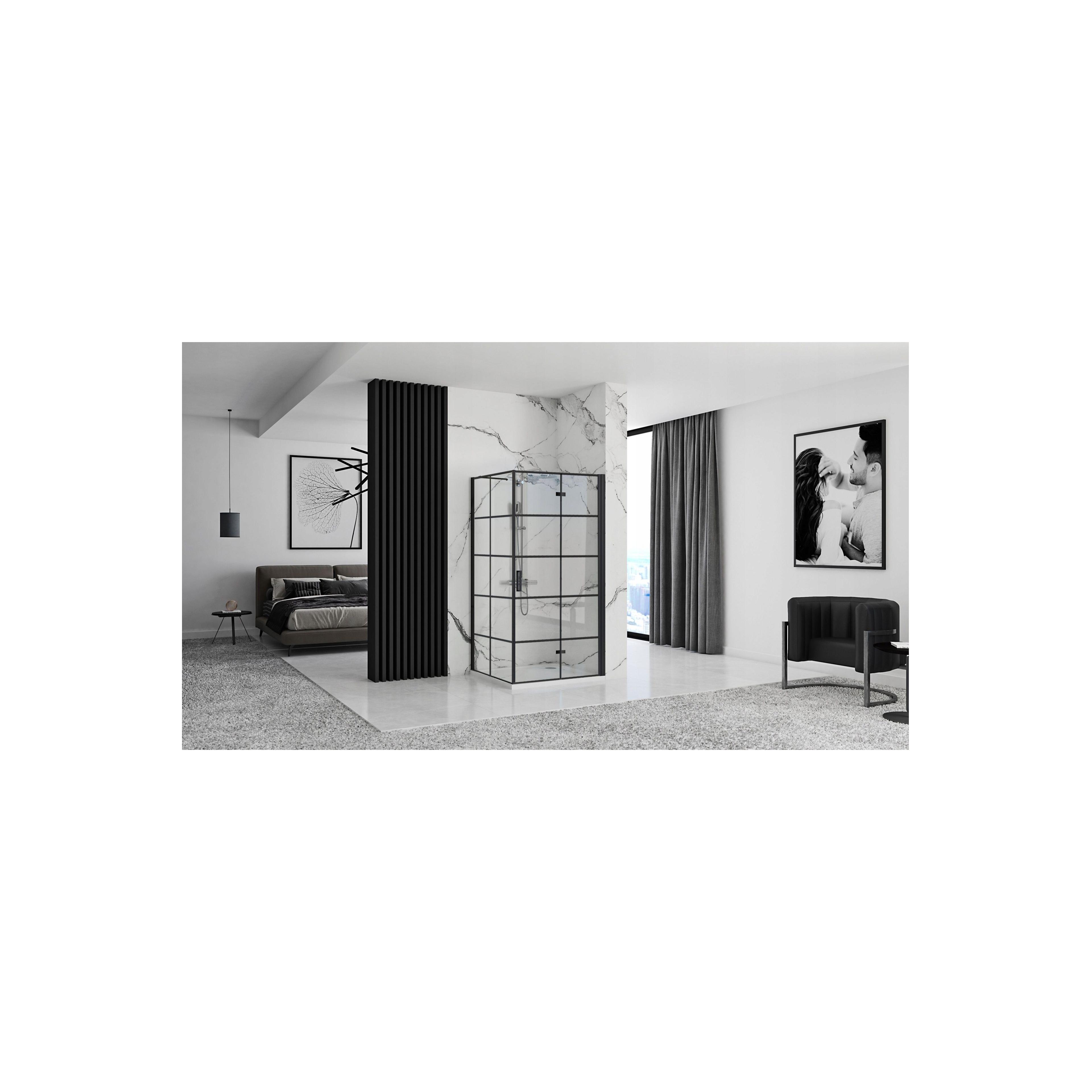 Душова кабіна Rea Molier Black 110x90