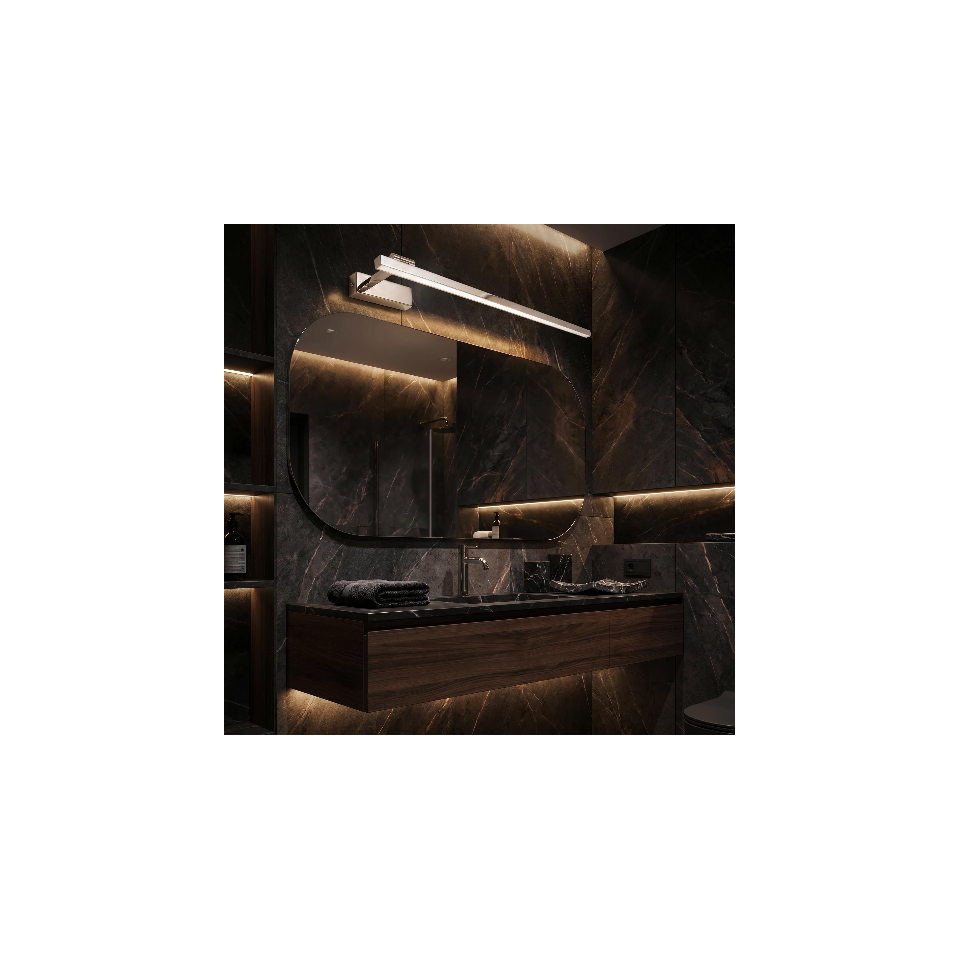 Vannitoa seina LED-valgusti SWE030-1W 80cm CHROME