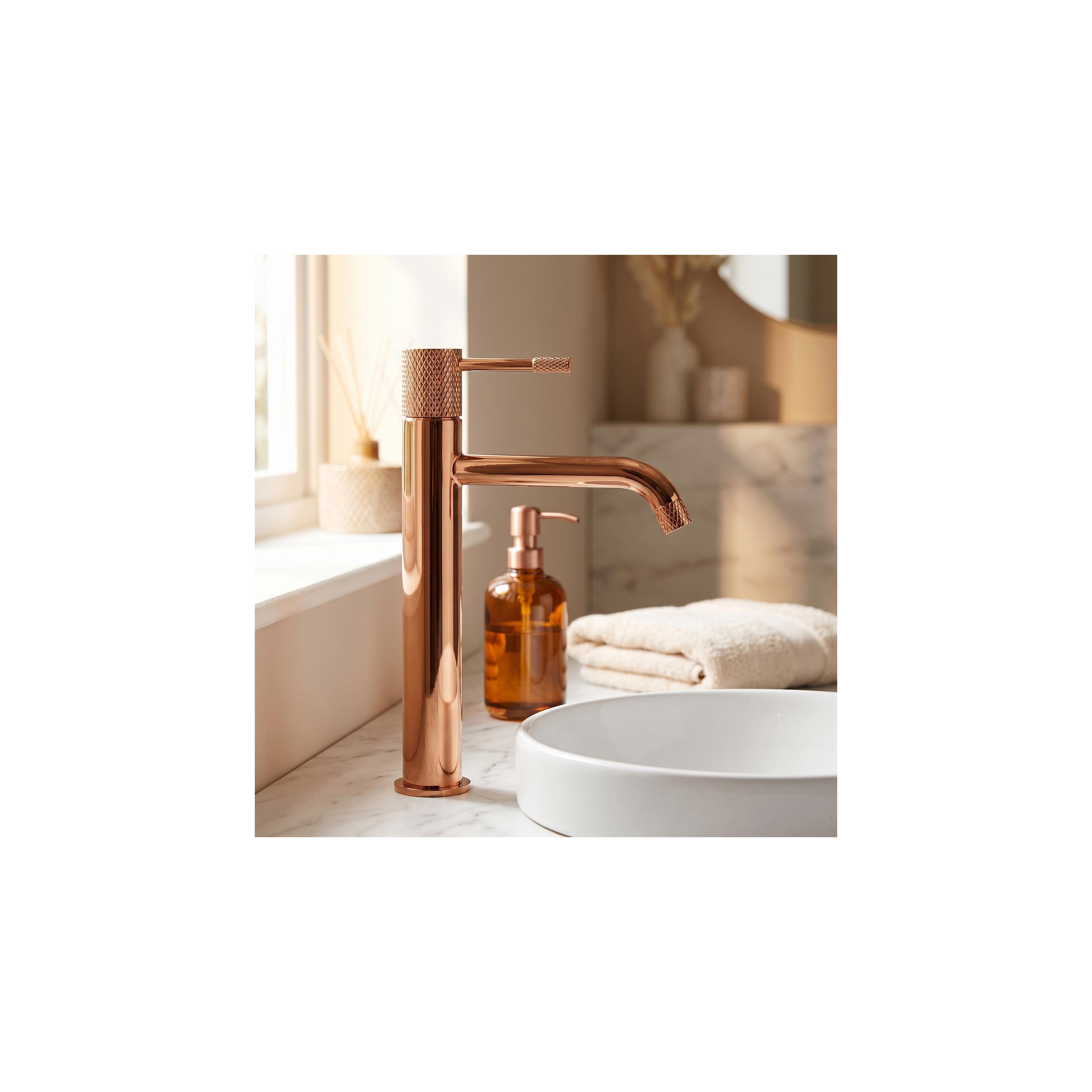Bathroom faucet Rea Venti Copper High