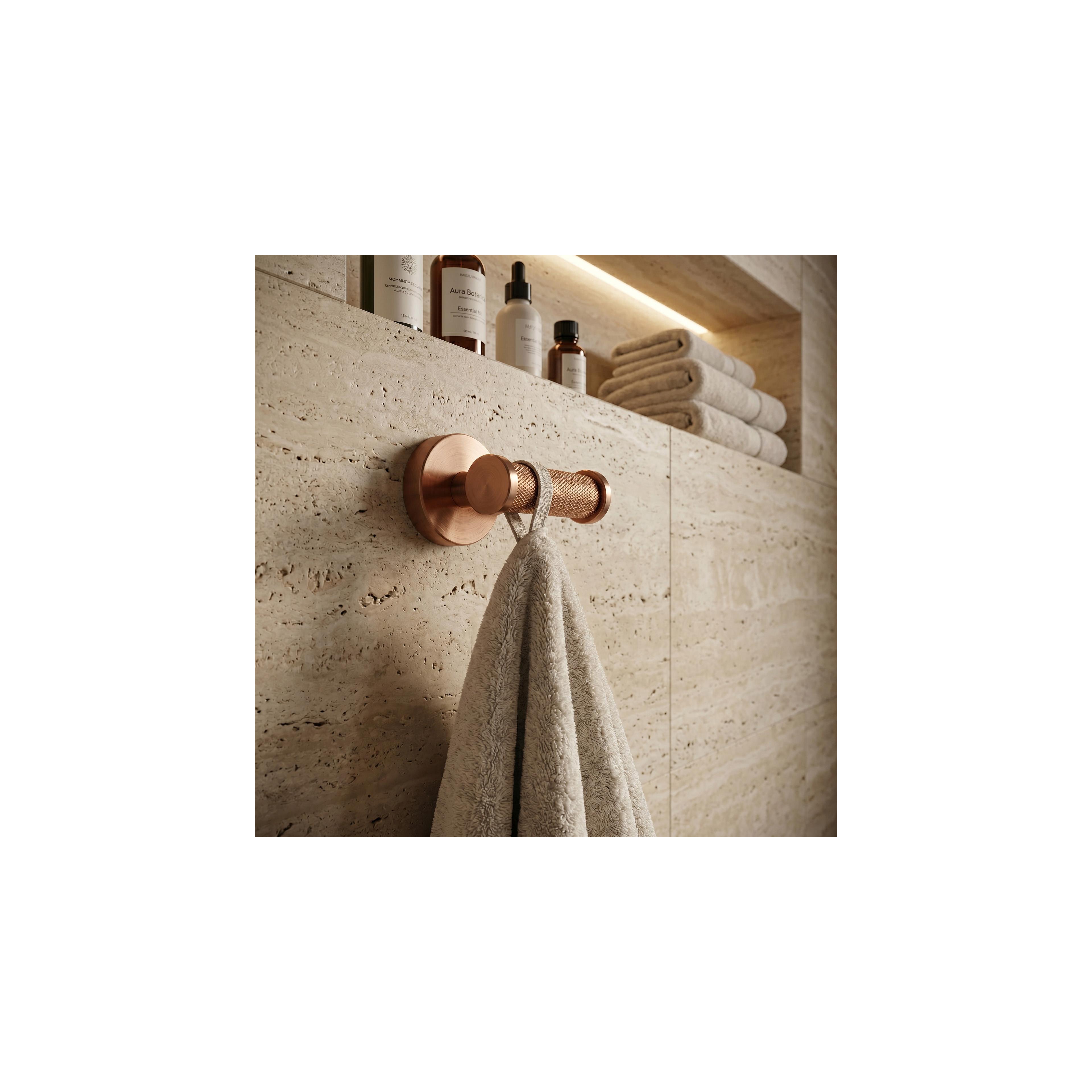 Double hanger 6612 Modern Copper Brush