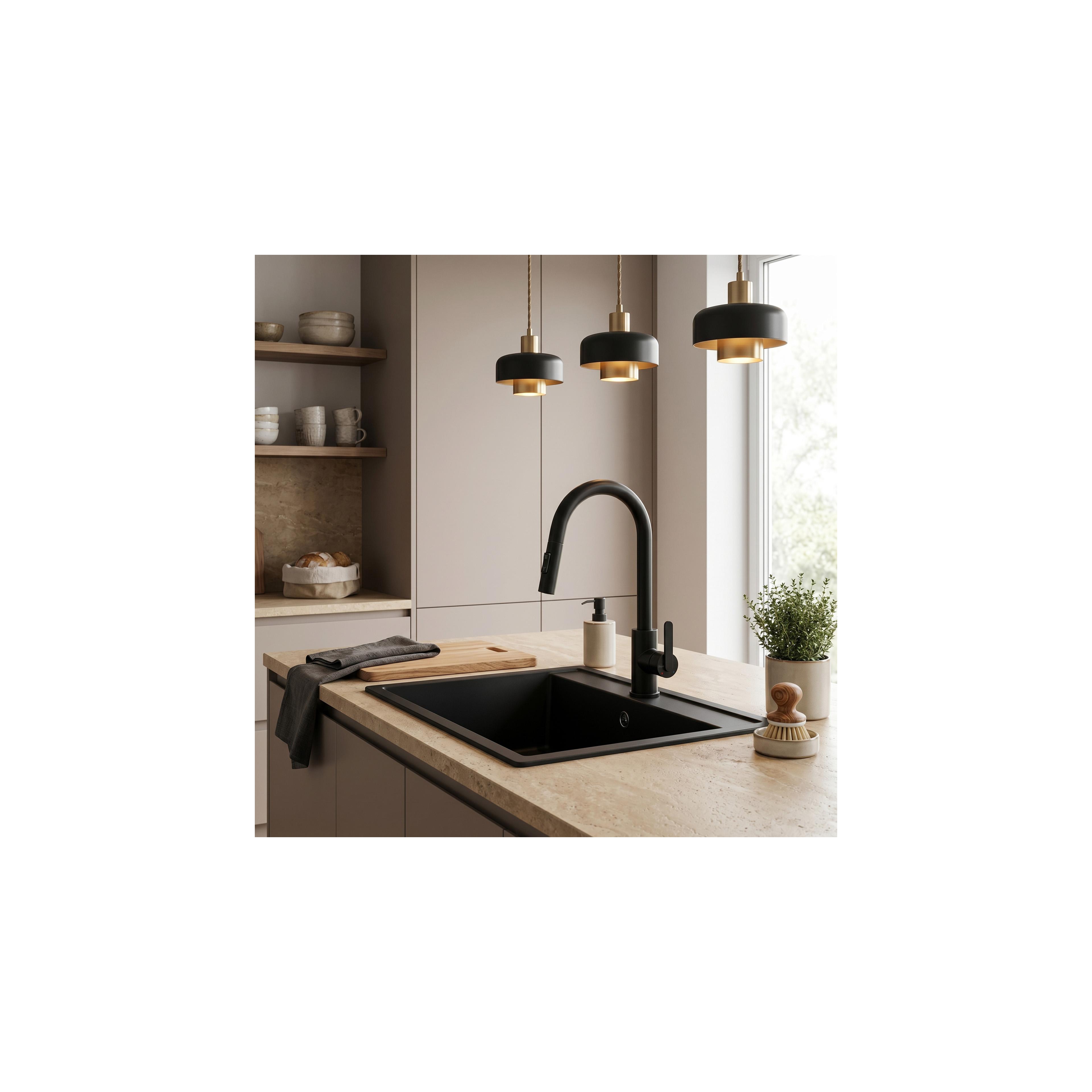 Rubinetto da cucina REA Ontario Black