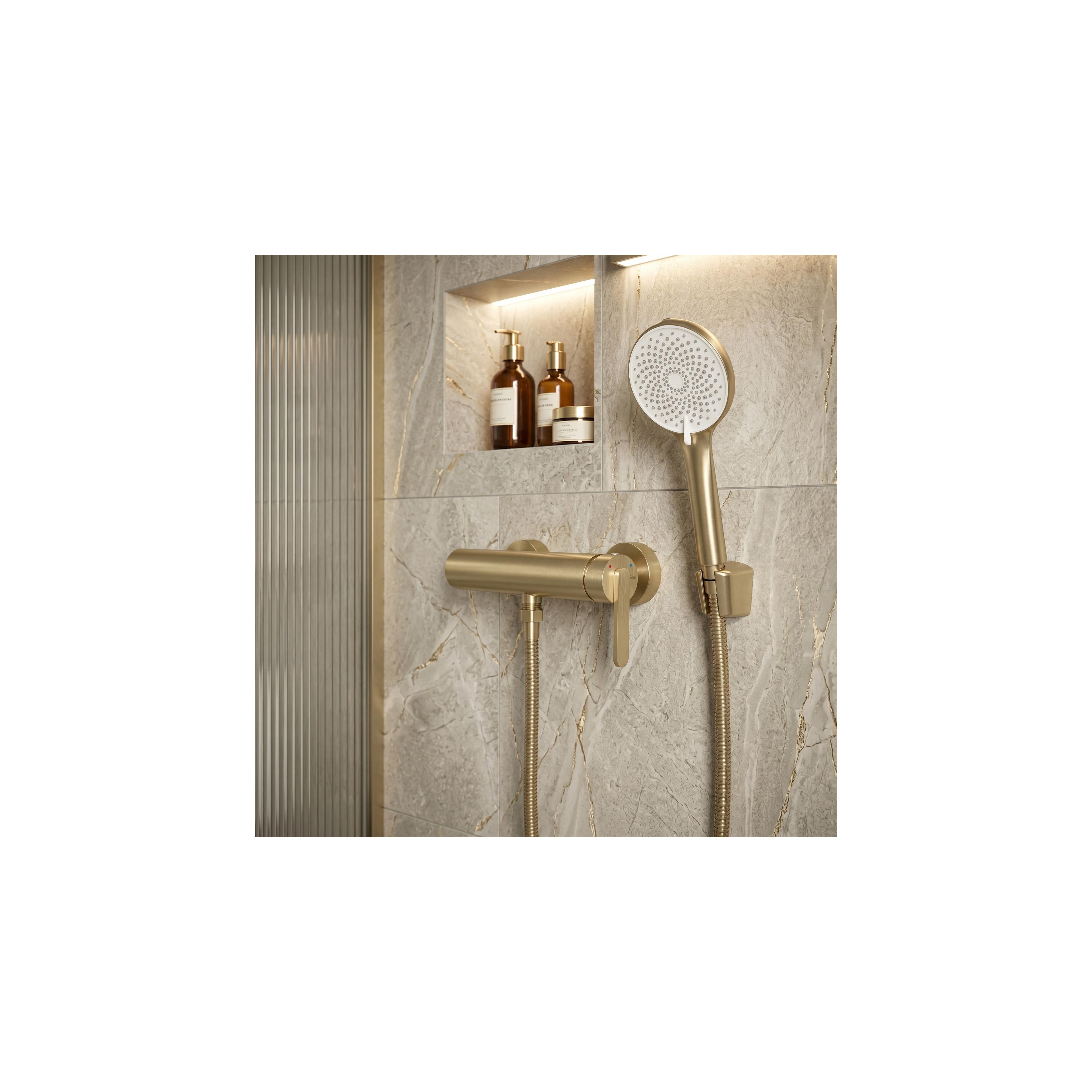 Bathtub faucet REA Ontario Side Brush Gold