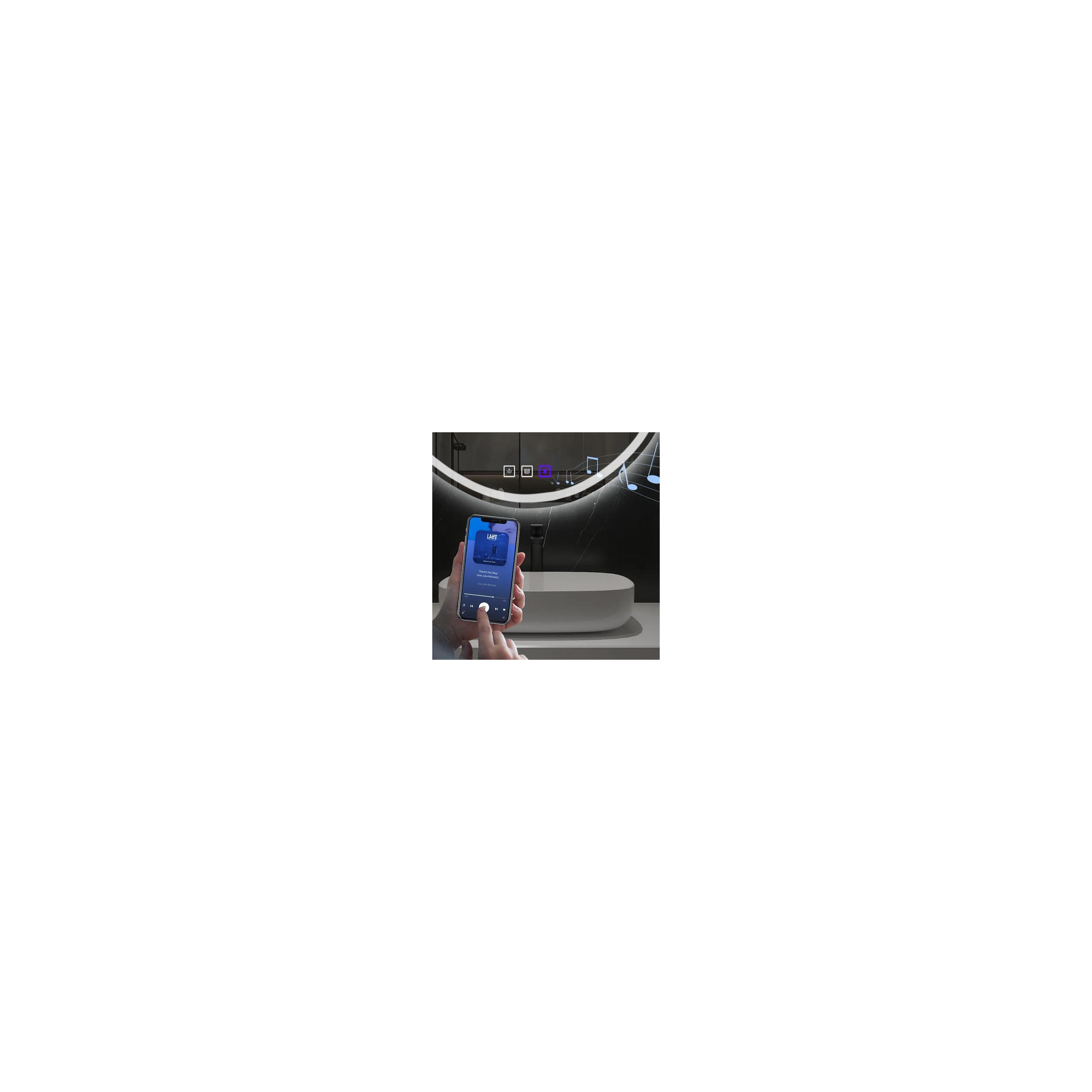 Miroir LED 70x100cm FOG