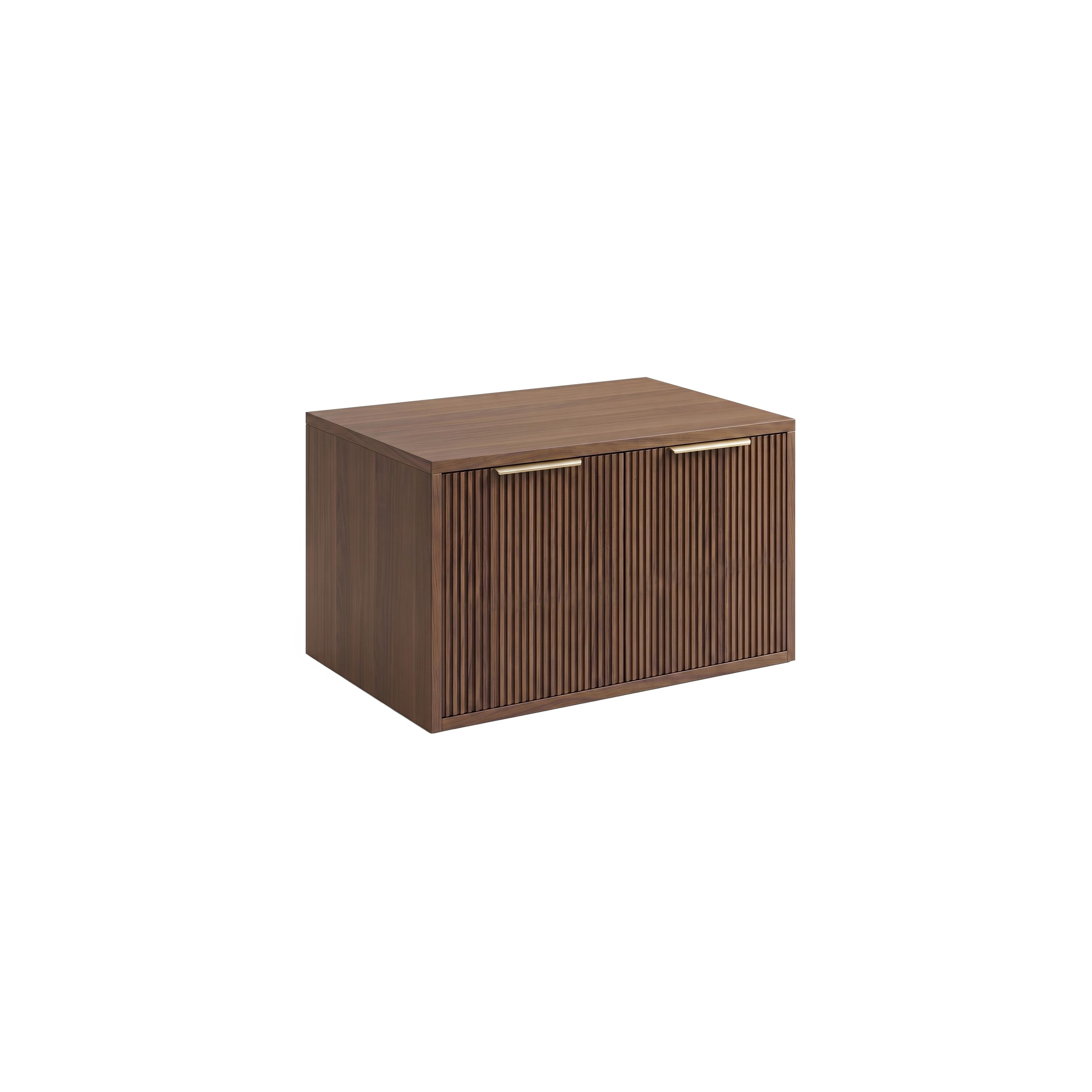 Bathroom vanity cabinet Rea Core 60cm Brown