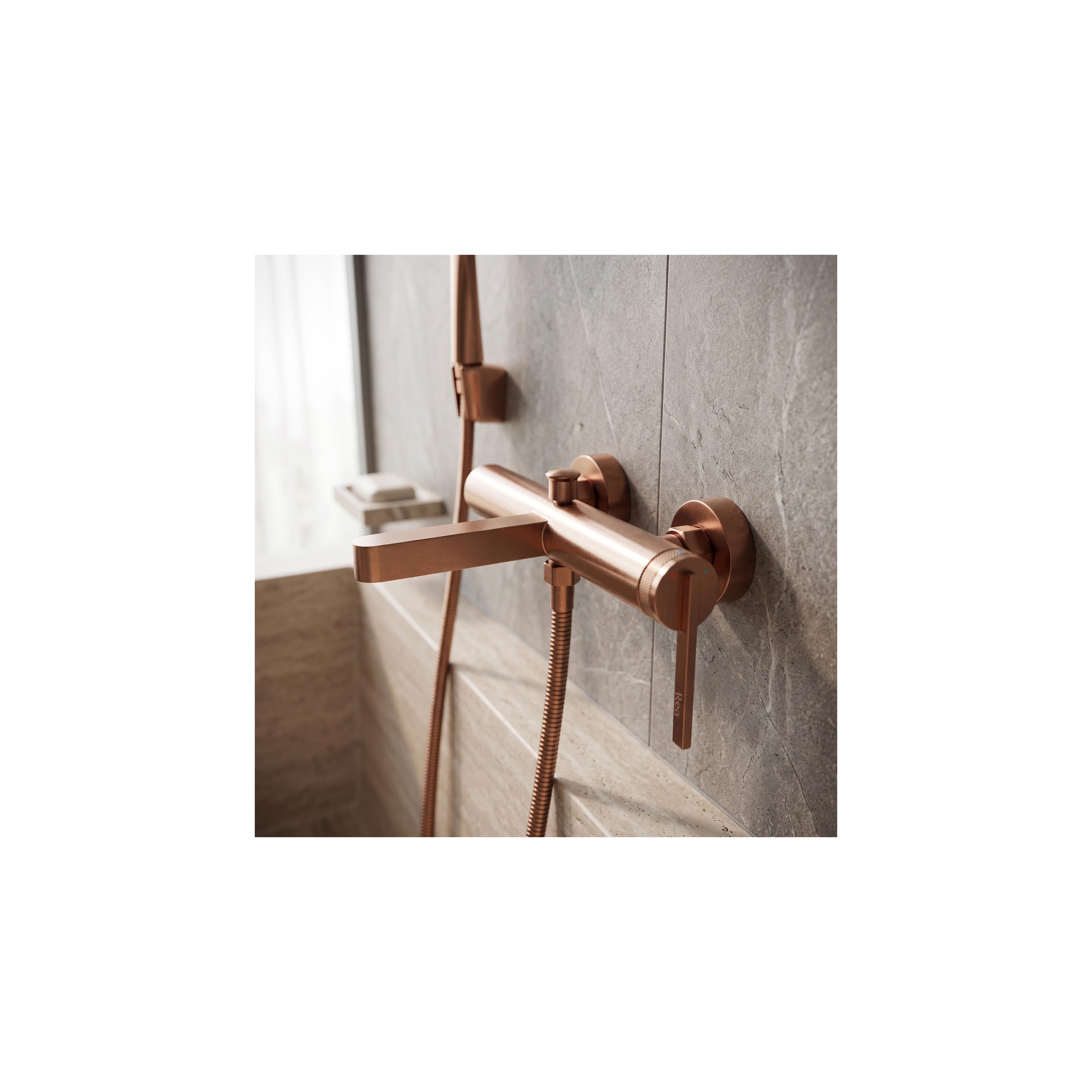 Maišytuvas vonios REA Grace Brush Copper