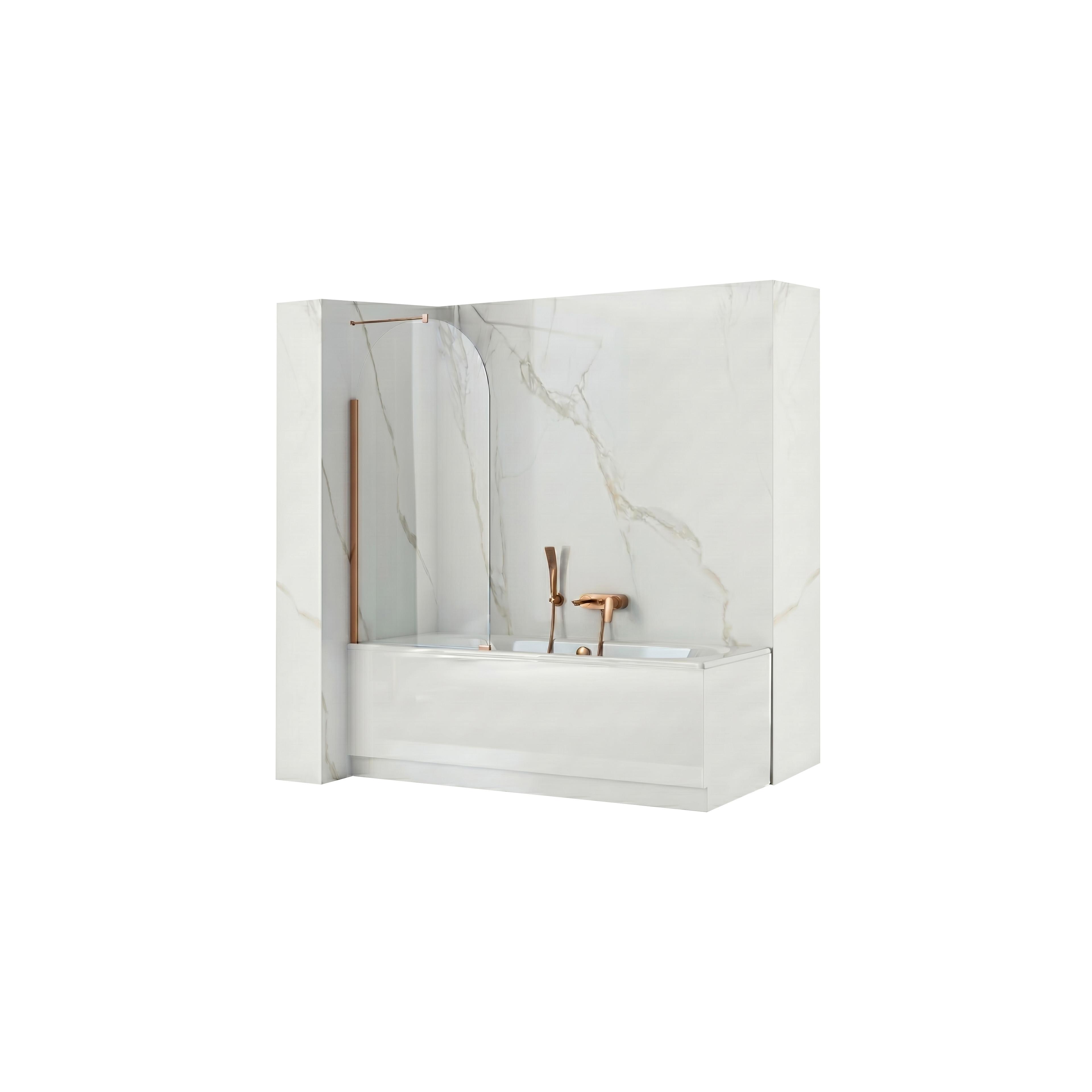 Bathtub screen Rea Travis Copper Brush 80