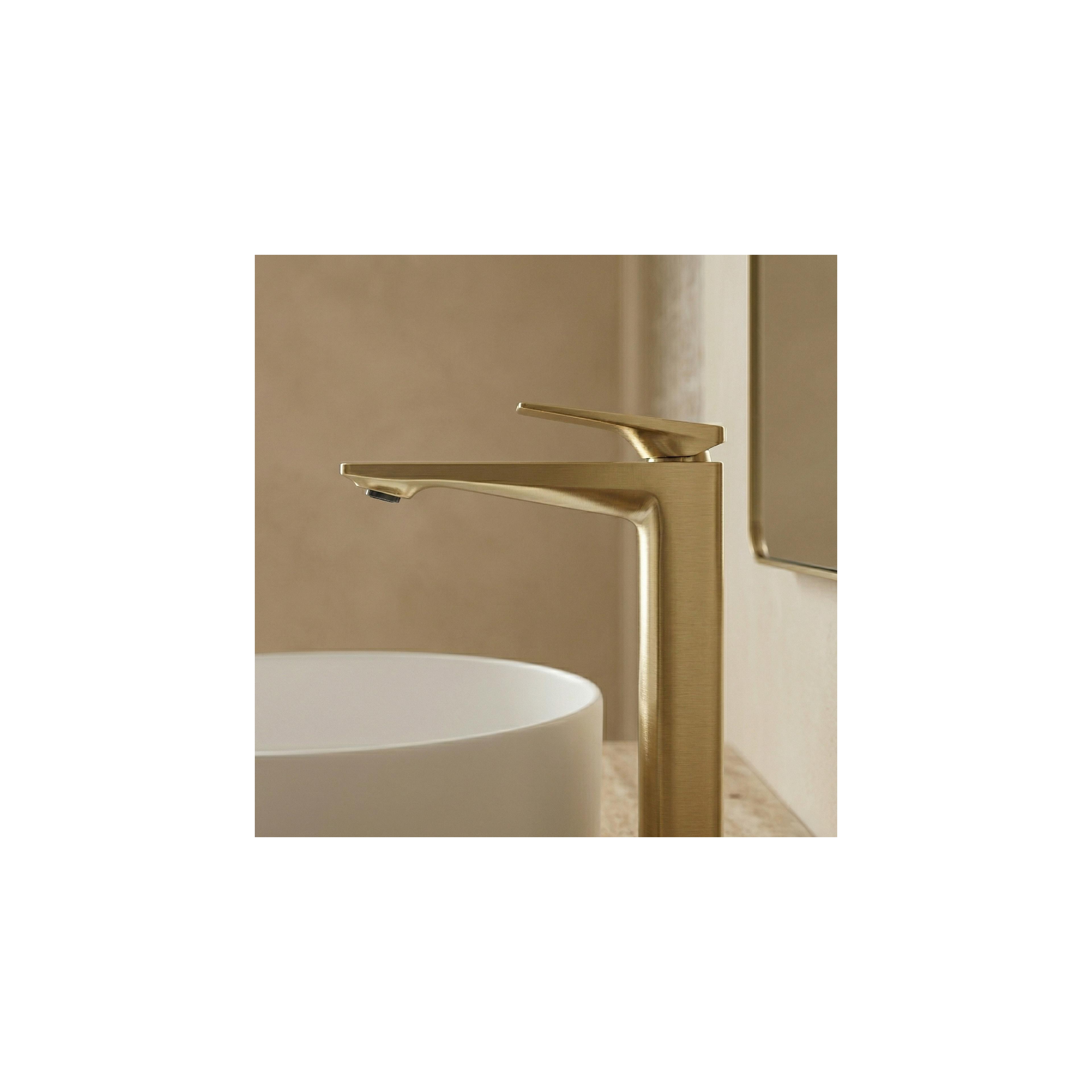 Bateria Umywalkowa PREMIUM REA Prime Brush Gold High