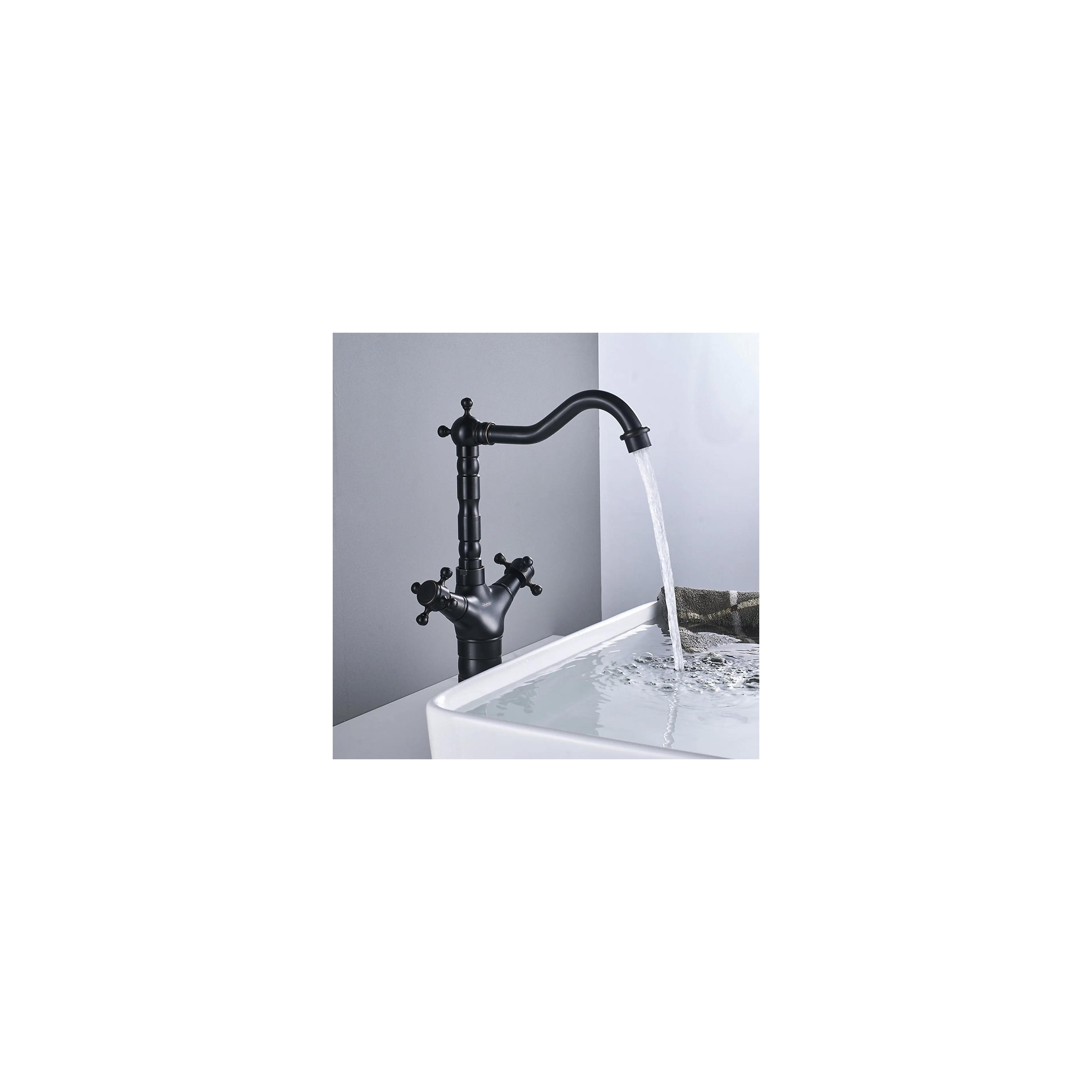 Waschbeckenarmatur Küchenarmatur Rea Rustico Old Black