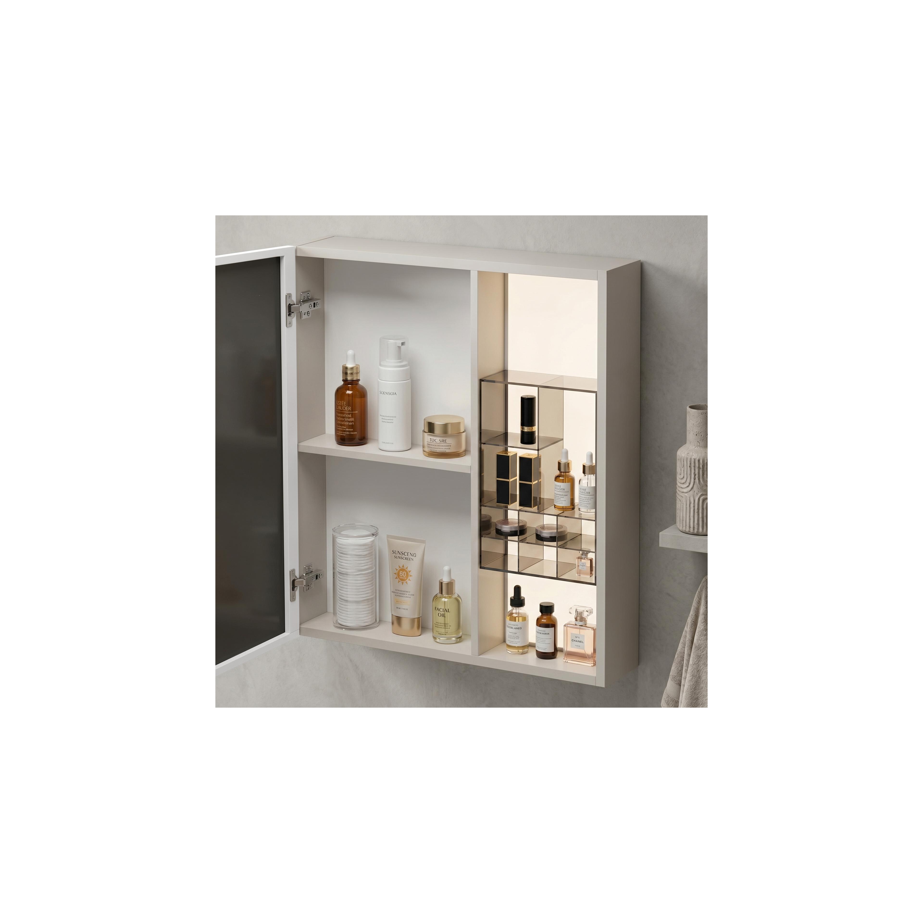 Комплект мебели за баня с мивка Sora DE07-60 Beige 60CM