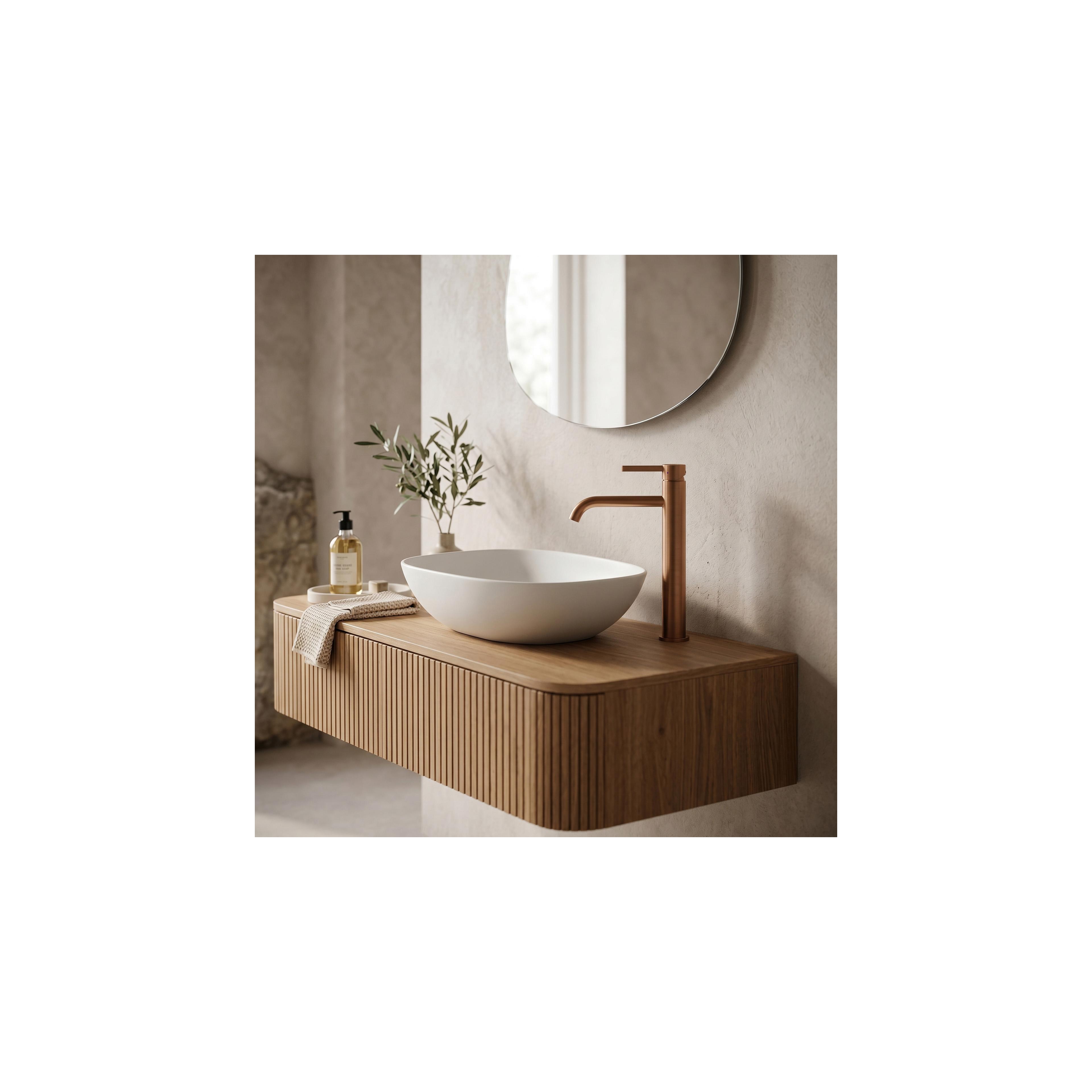 Robinet de salle de bain Rea Foster Brush Copper