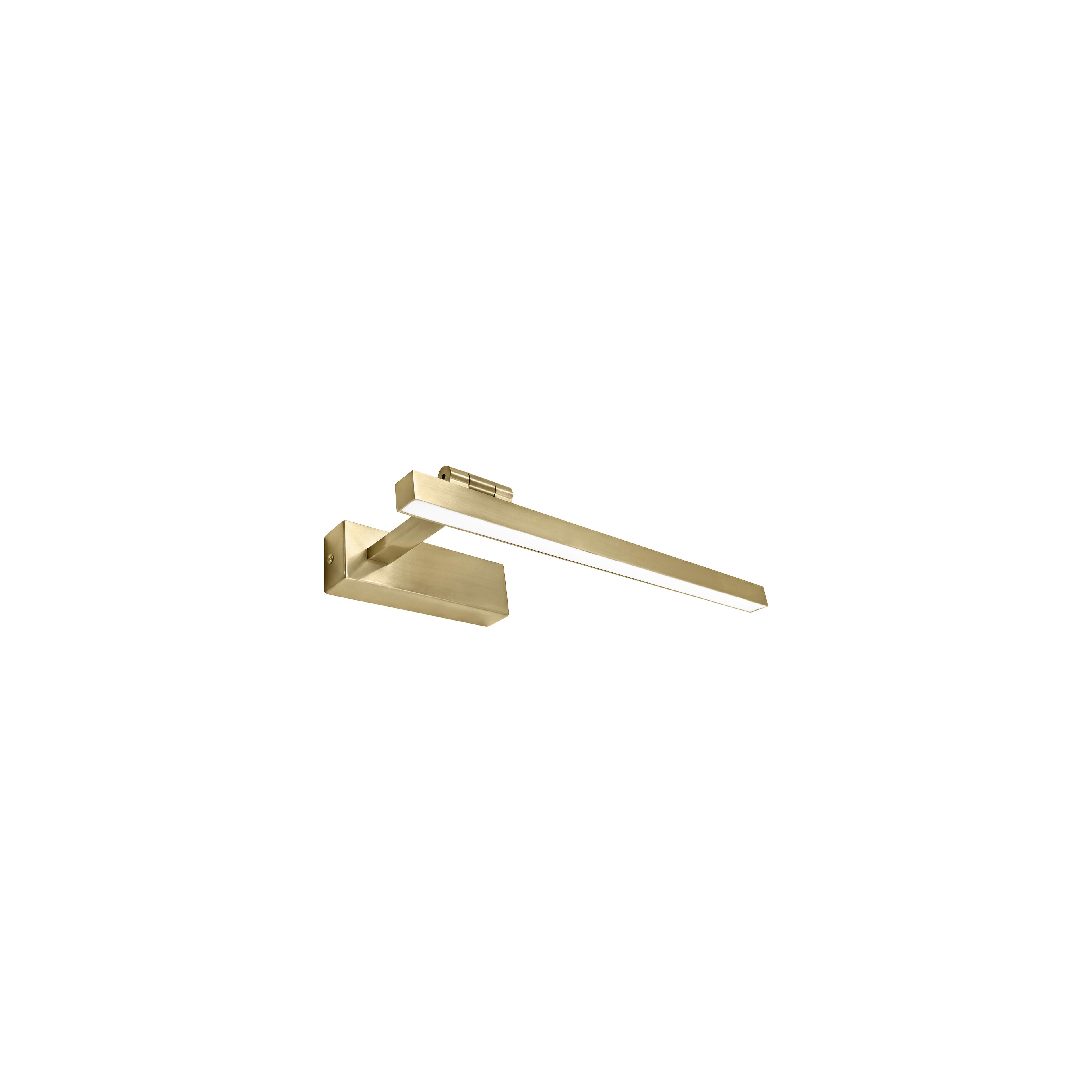 Vannitoa seina LED-valgusti SWE031-1W 40cm Brush Gold
