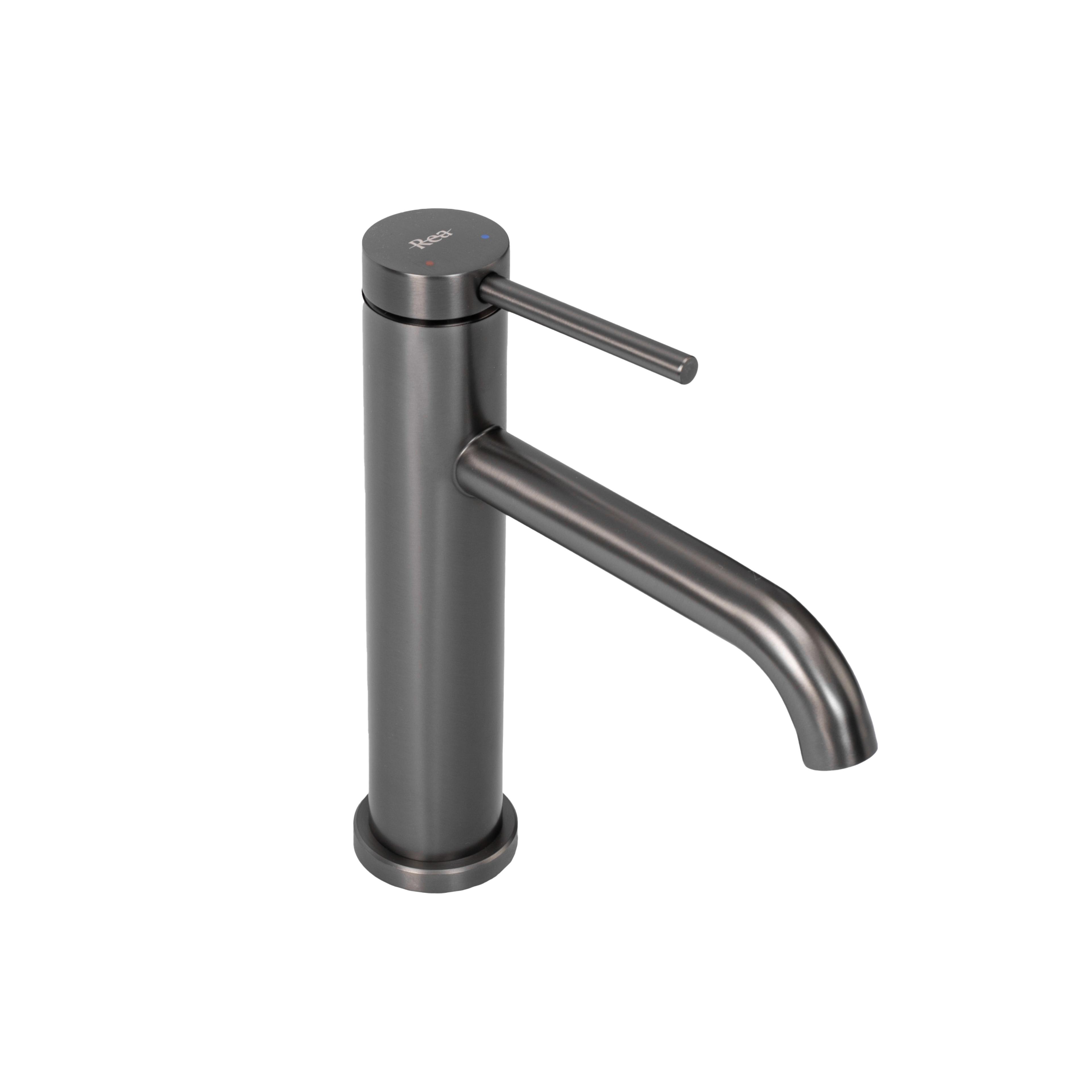 Bathroom faucet Rea CLIF Titanium