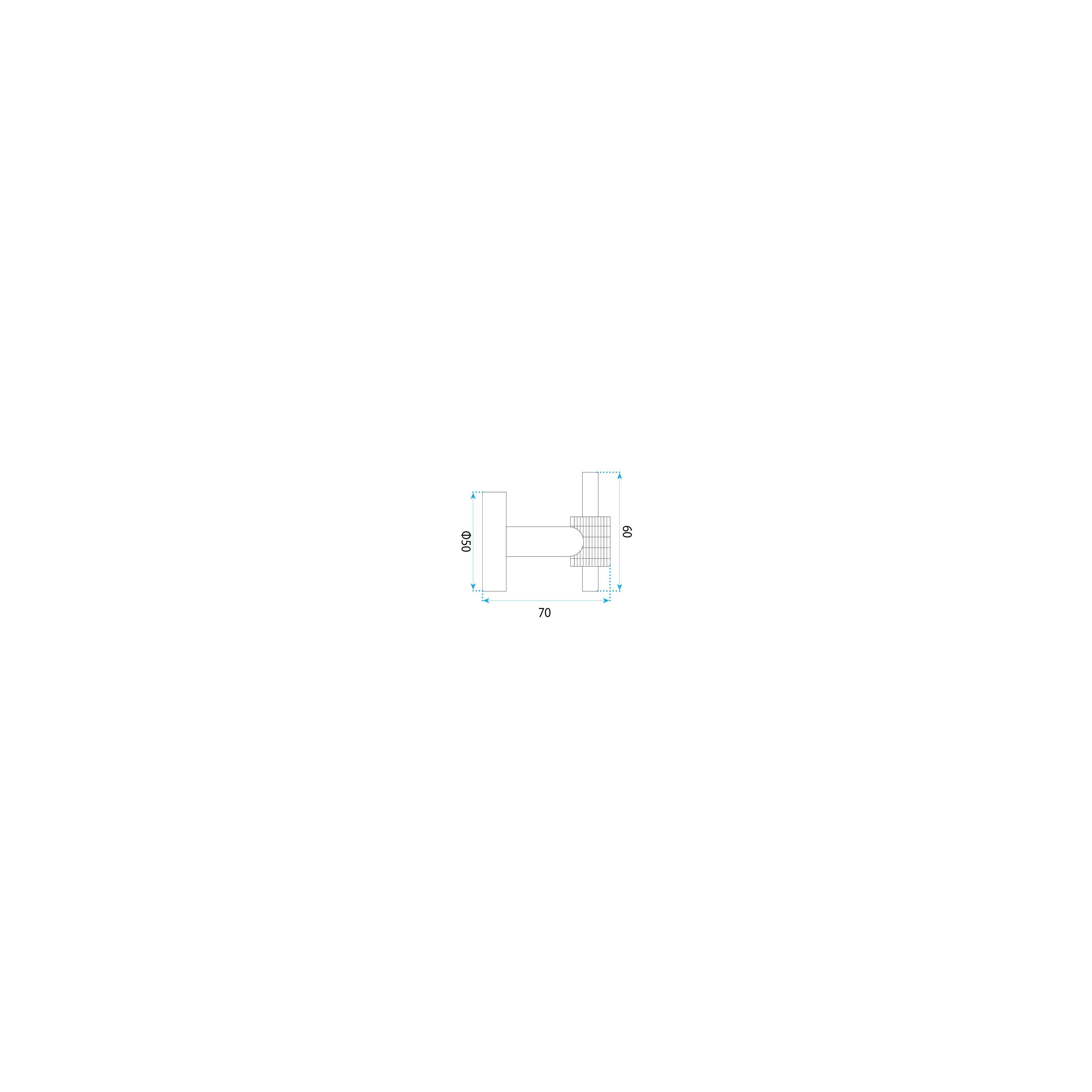 Bathroom hook 29104 Riwon Titan