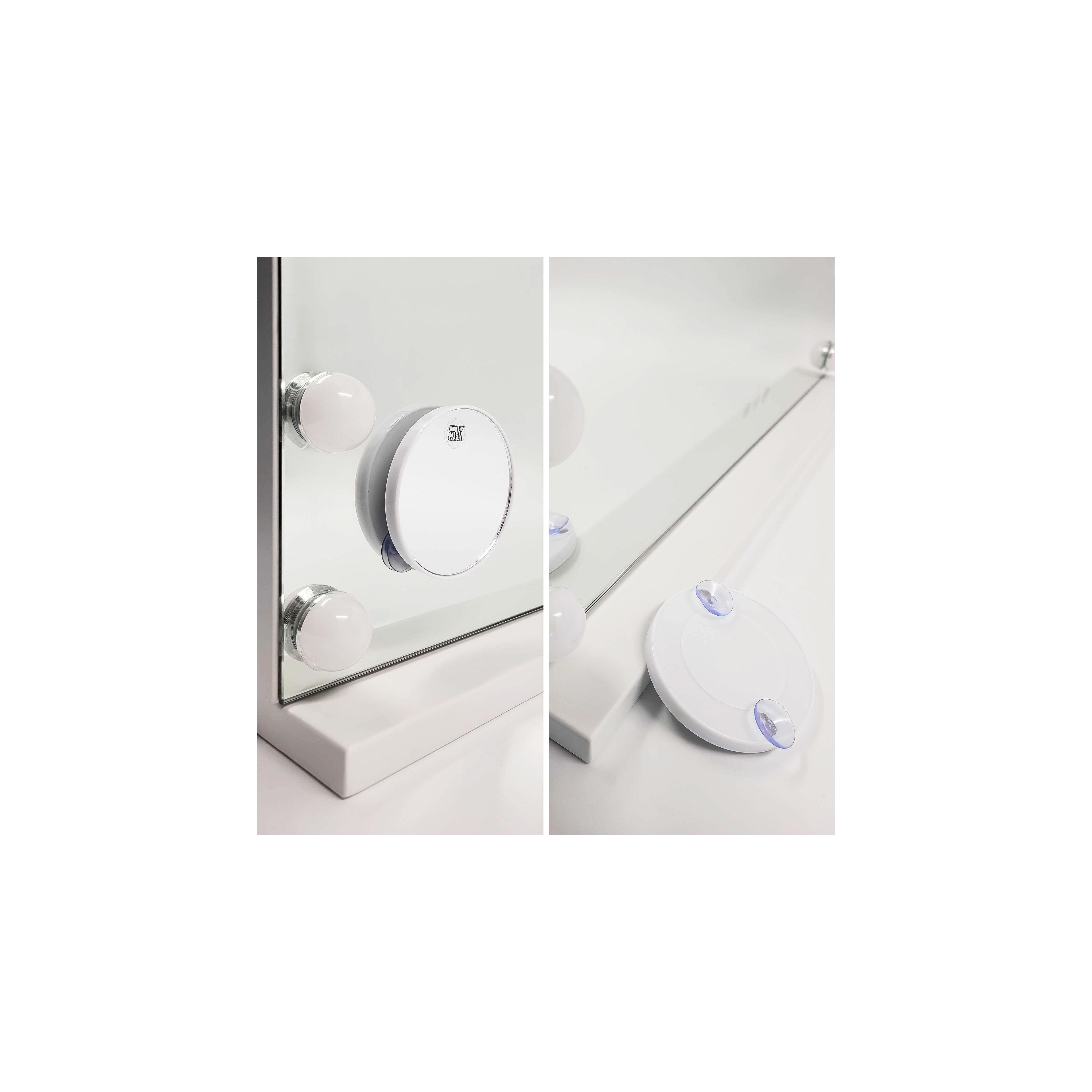 Mirror LED HOLLYWOOD White 50 cm