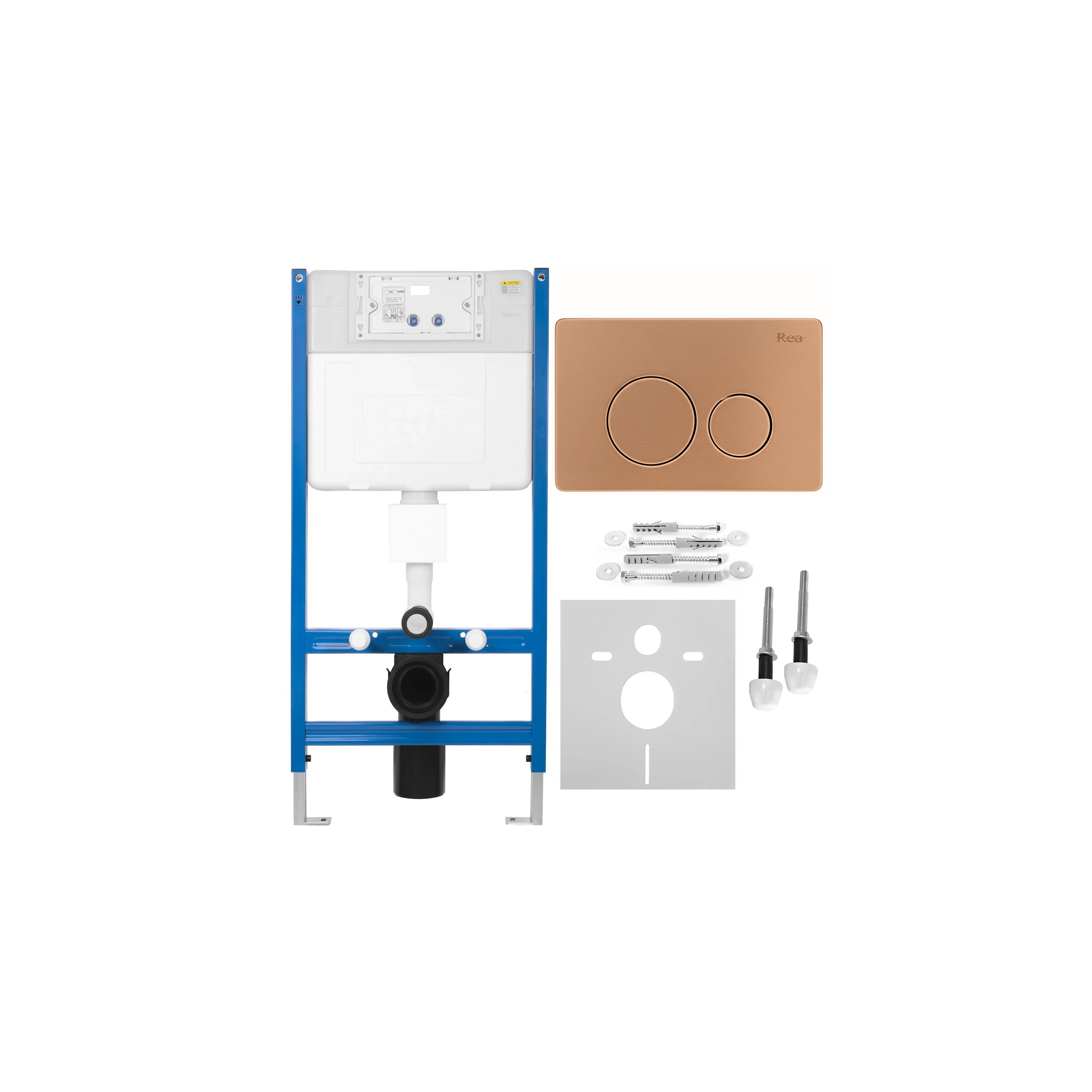 Concealed cistern frame K011A-Q Rea I Brush Copper